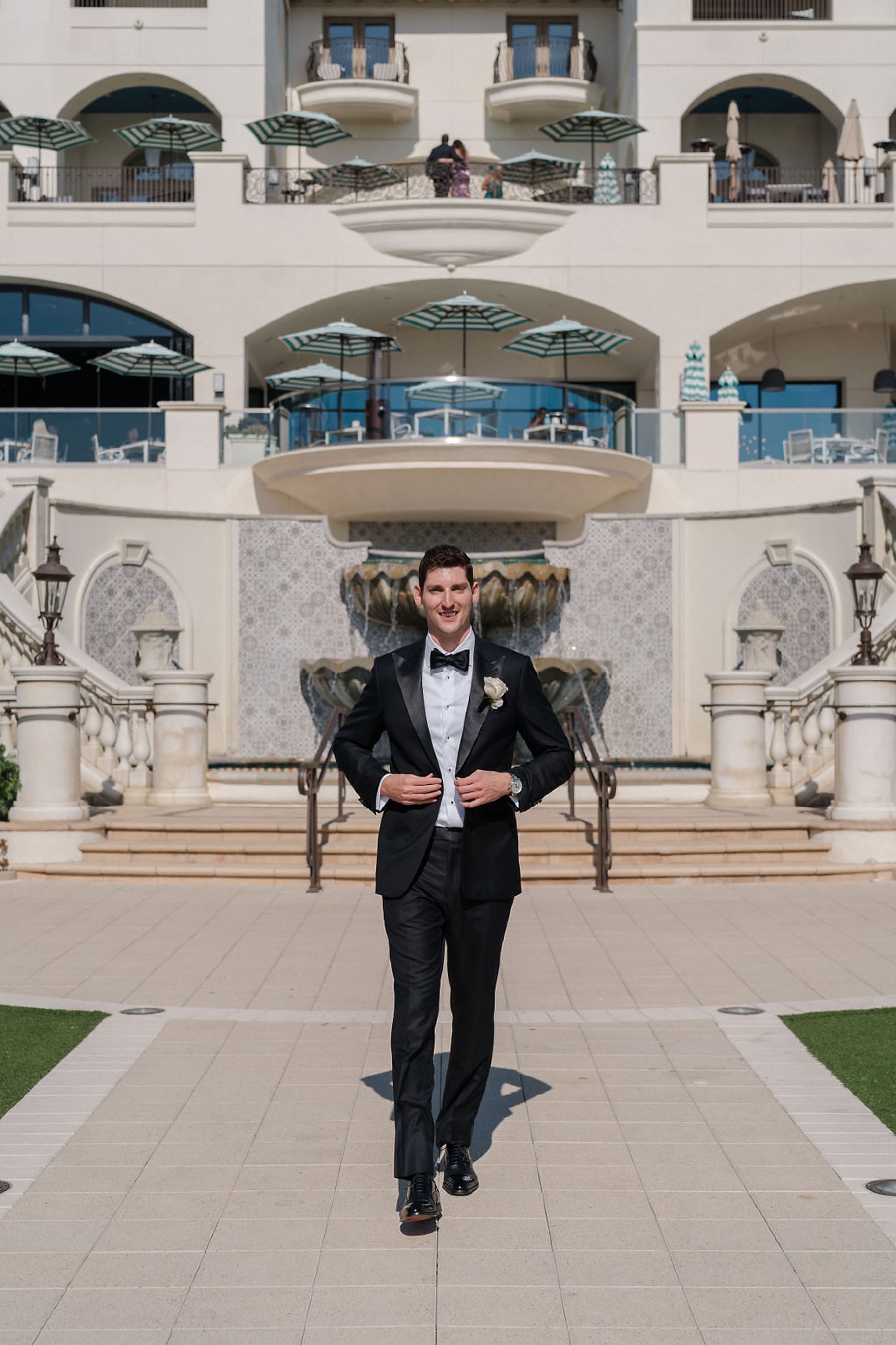 A Grand Staircase and a Love That Moved Mountains: Chanel &amp; Yannick’s Wedding at Waldorf Astoria Monarch Beach Resort photo