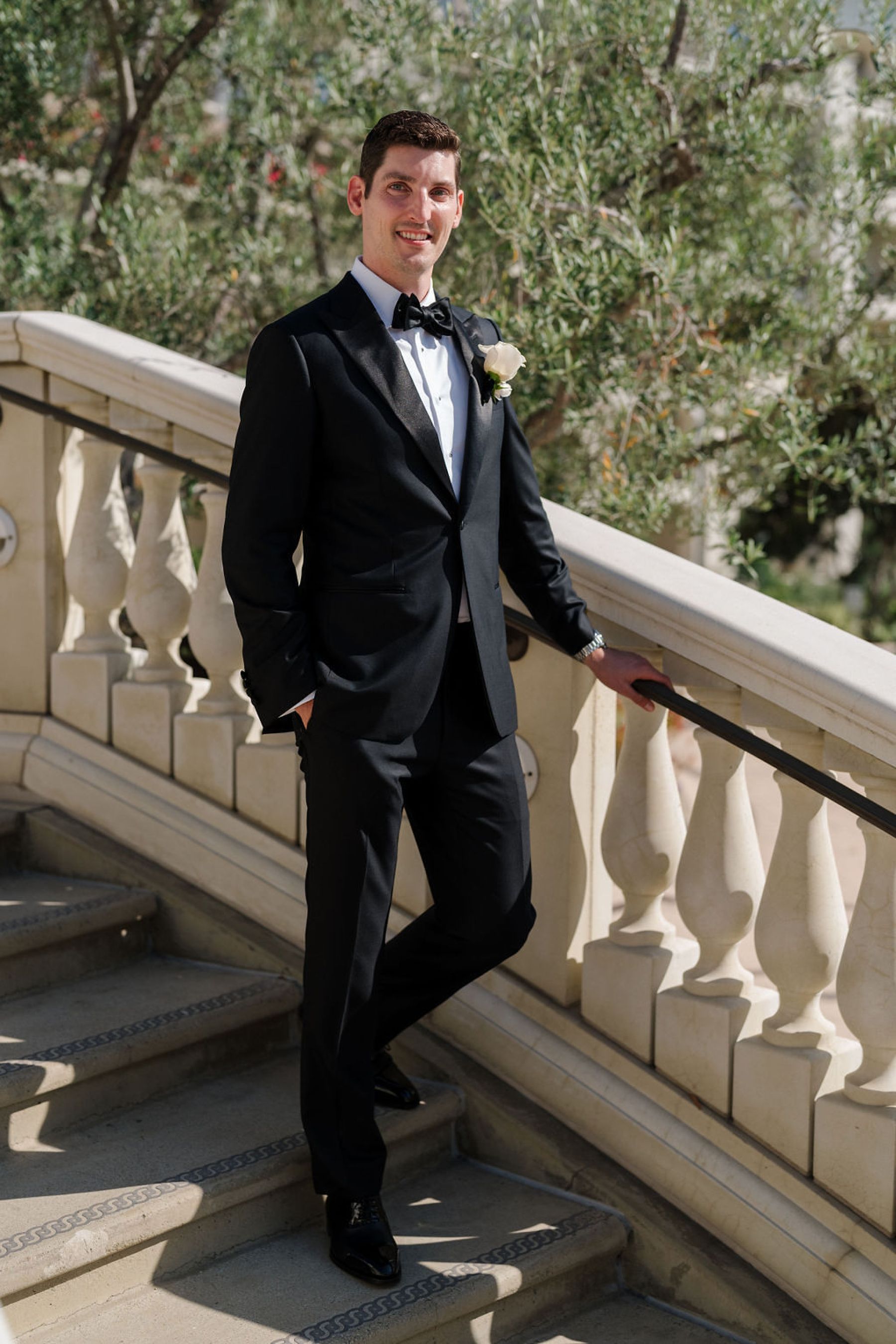 A Grand Staircase and a Love That Moved Mountains: Chanel &amp; Yannick’s Wedding at Waldorf Astoria Monarch Beach Resort photo