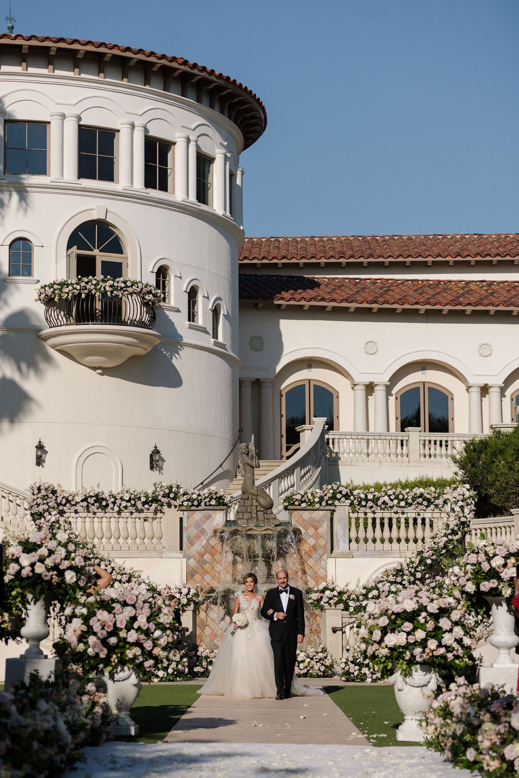A Grand Staircase and a Love That Moved Mountains: Chanel &amp; Yannick’s Wedding at Waldorf Astoria Monarch Beach Resort photo