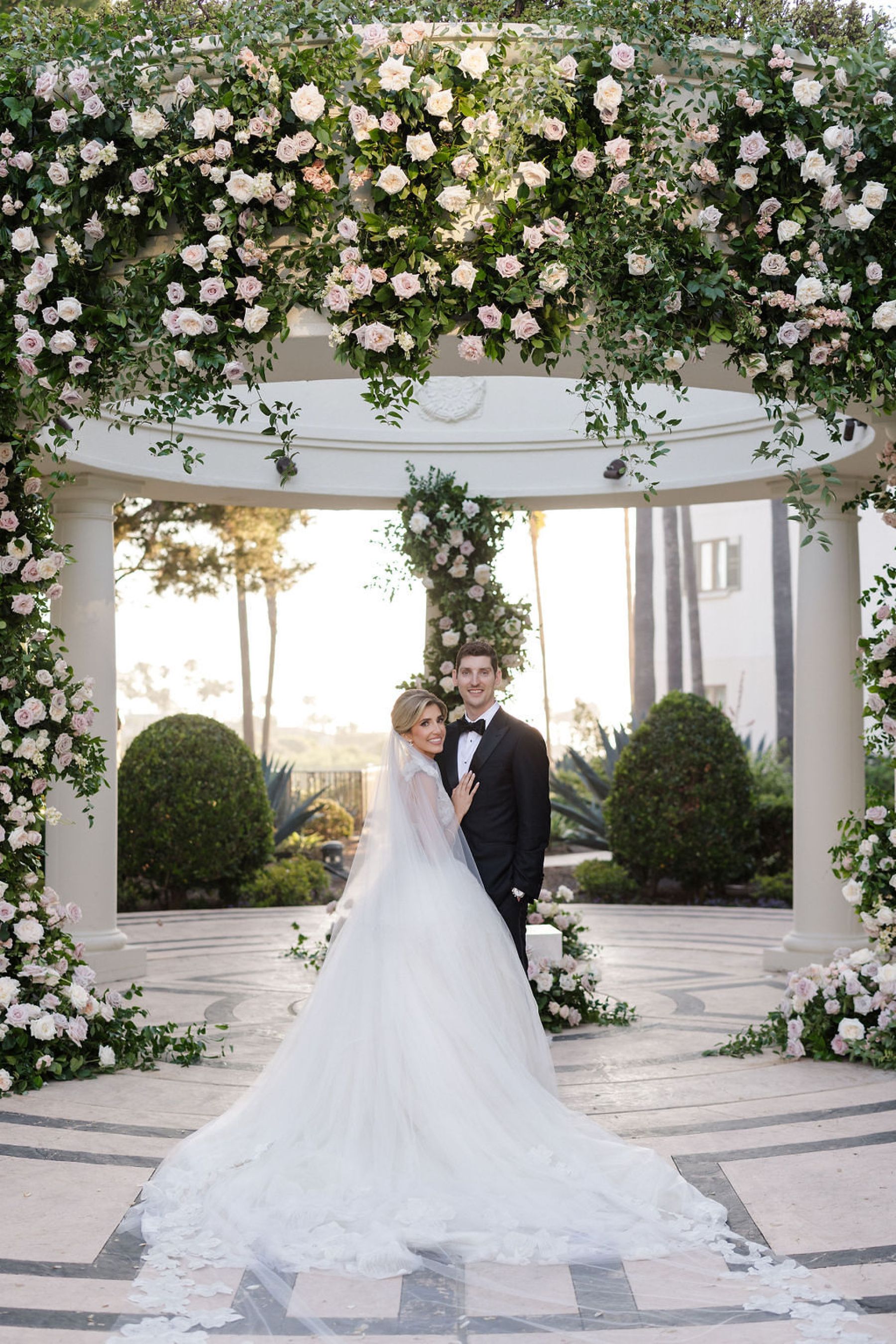 A Grand Staircase and a Love That Moved Mountains: Chanel &amp; Yannick’s Wedding at Waldorf Astoria Monarch Beach Resort photo