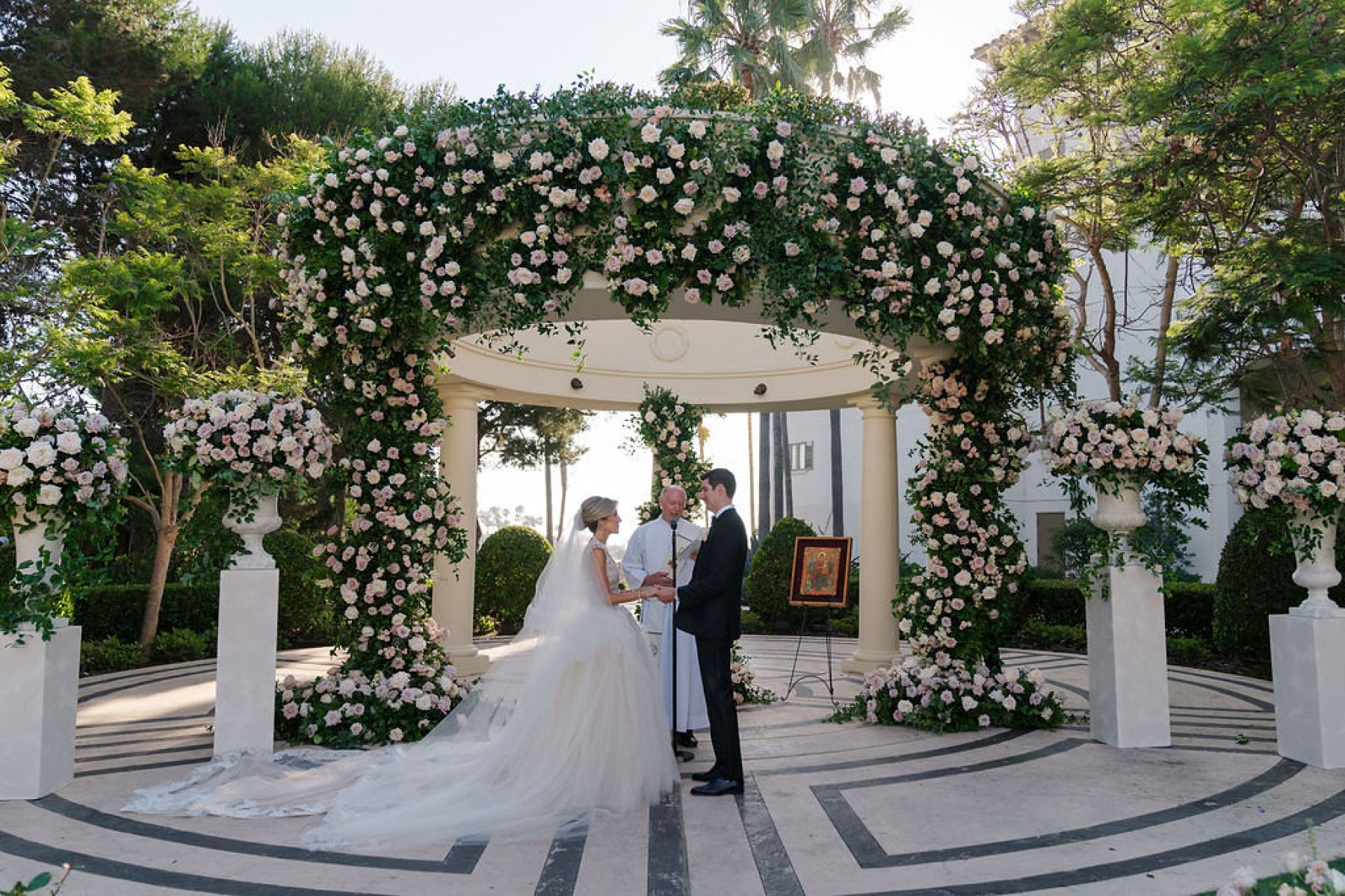 A Grand Staircase and a Love That Moved Mountains: Chanel &amp; Yannick’s Wedding at Waldorf Astoria Monarch Beach Resort photo