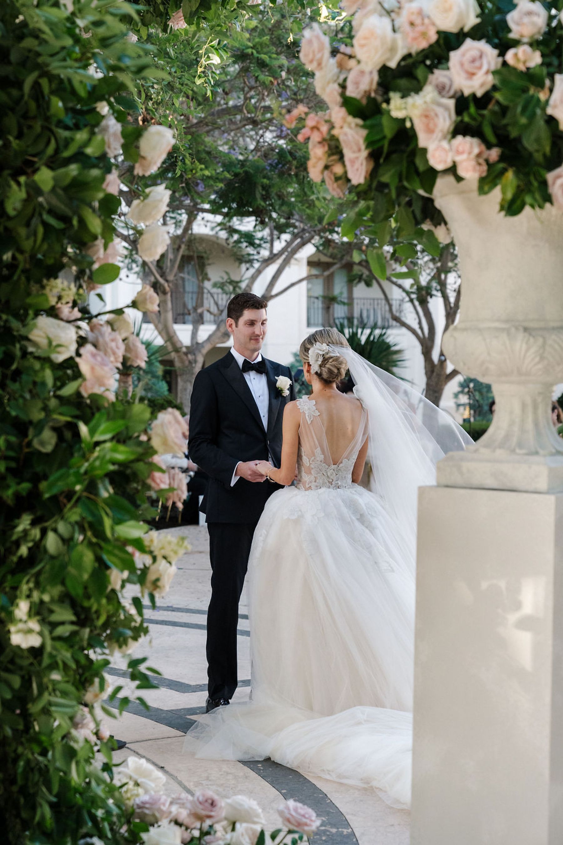 A Grand Staircase and a Love That Moved Mountains: Chanel &amp; Yannick’s Wedding at Waldorf Astoria Monarch Beach Resort photo