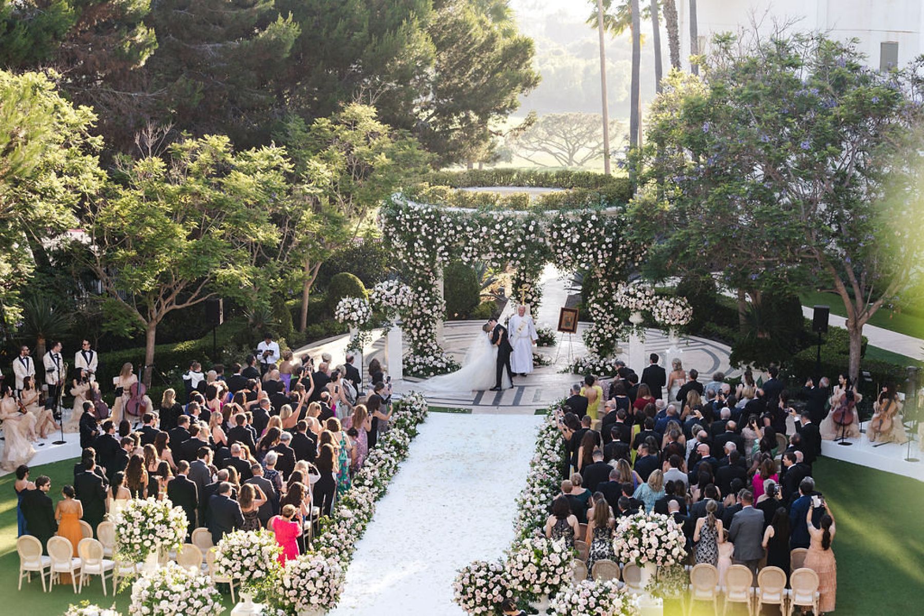 A Grand Staircase and a Love That Moved Mountains: Chanel &amp; Yannick’s Wedding at Waldorf Astoria Monarch Beach Resort photo