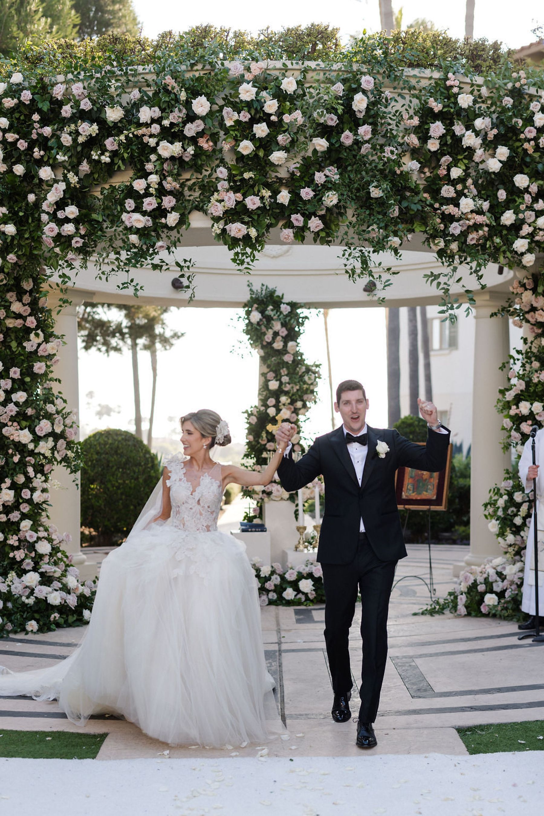 A Grand Staircase and a Love That Moved Mountains: Chanel &amp; Yannick’s Wedding at Waldorf Astoria Monarch Beach Resort photo