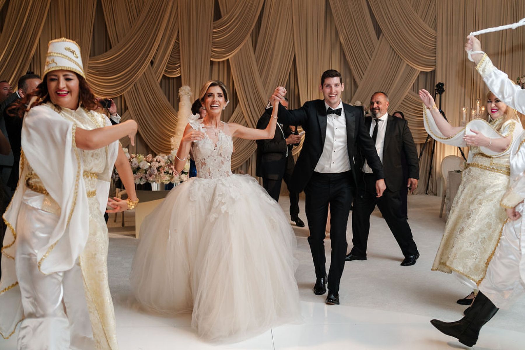 A Grand Staircase and a Love That Moved Mountains: Chanel &amp; Yannick’s Wedding at Waldorf Astoria Monarch Beach Resort photo