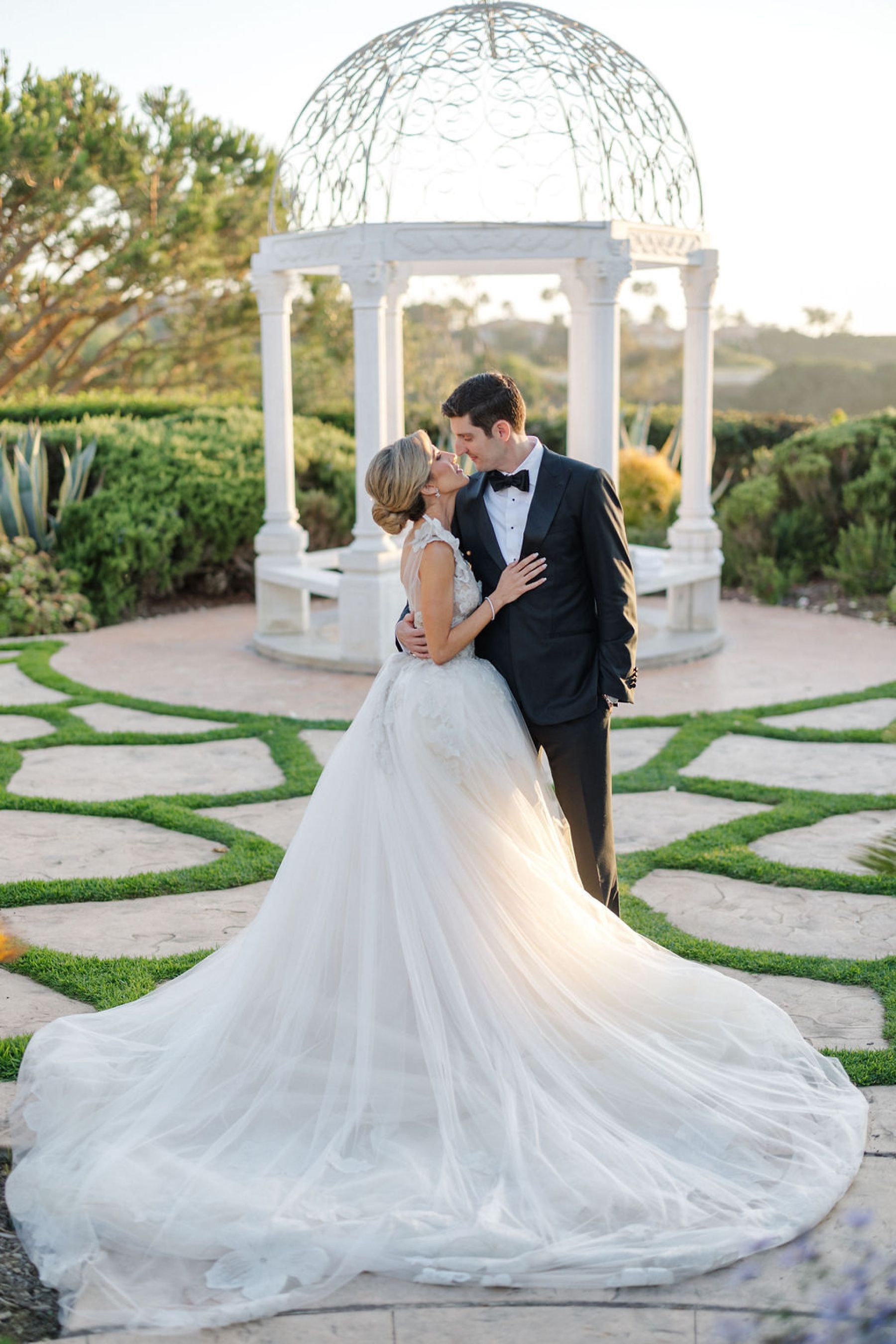 A Grand Staircase and a Love That Moved Mountains: Chanel &amp; Yannick’s Wedding at Waldorf Astoria Monarch Beach Resort photo