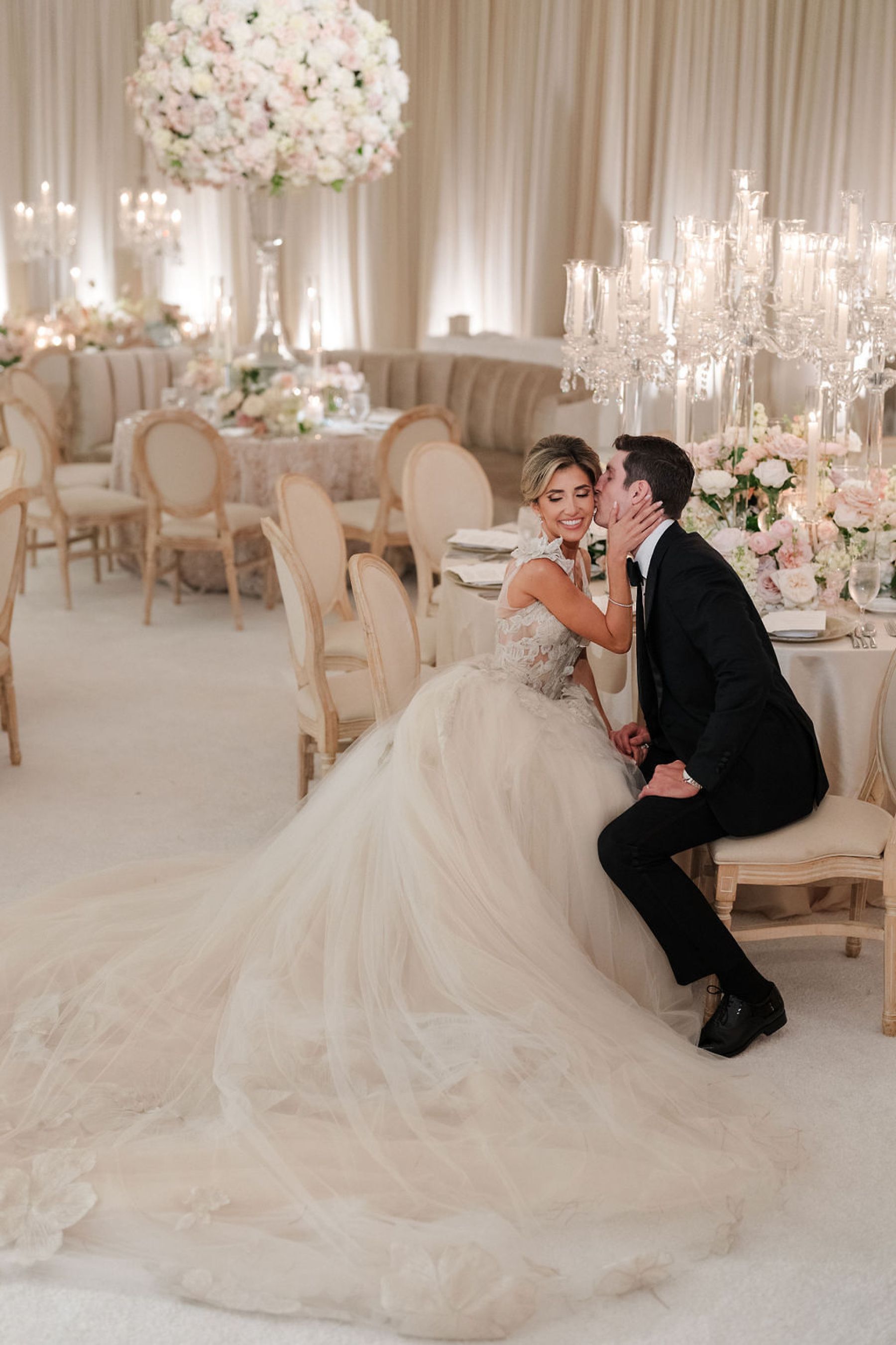 A Grand Staircase and a Love That Moved Mountains: Chanel &amp; Yannick’s Wedding at Waldorf Astoria Monarch Beach Resort photo