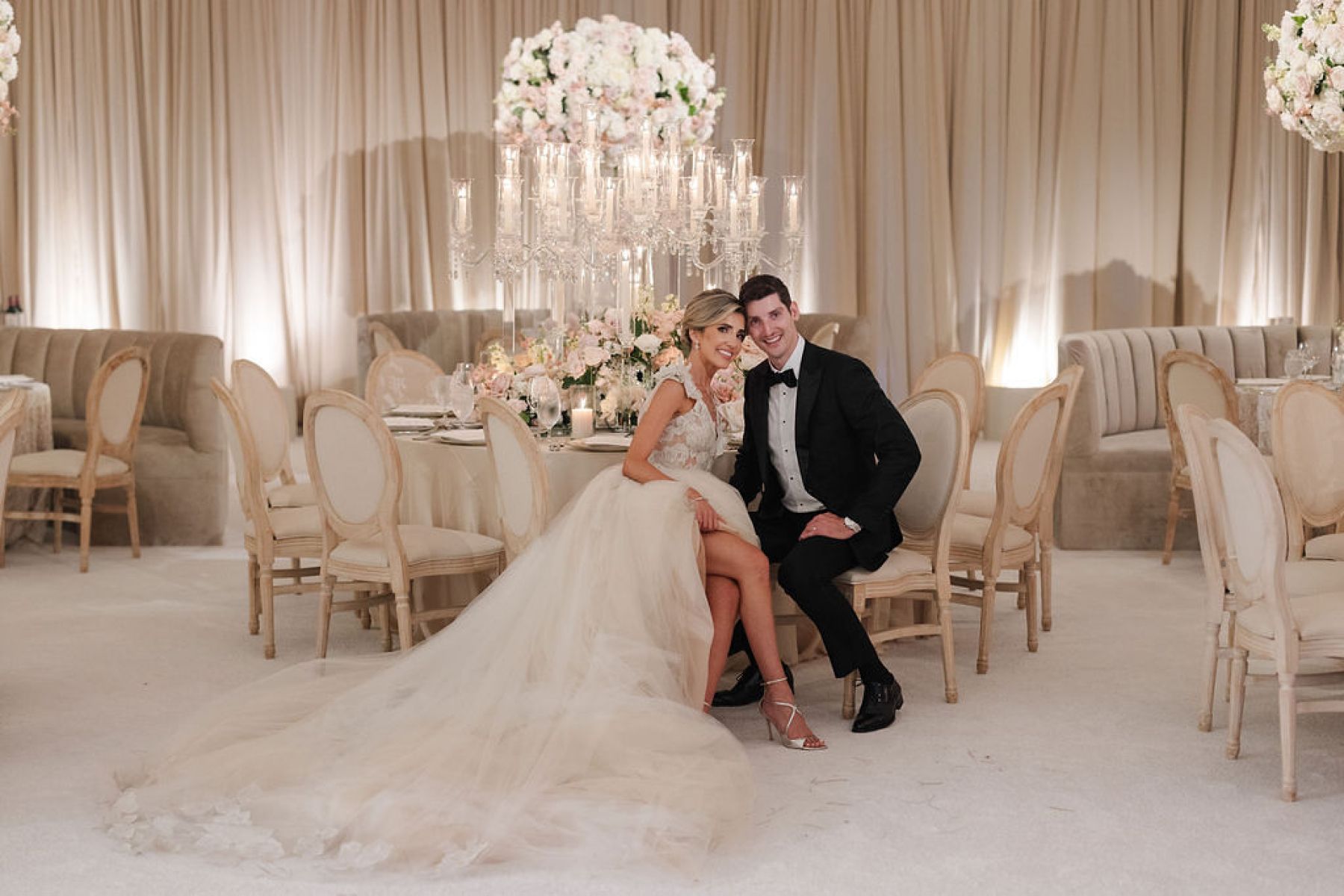 A Grand Staircase and a Love That Moved Mountains: Chanel &amp; Yannick’s Wedding at Waldorf Astoria Monarch Beach Resort photo