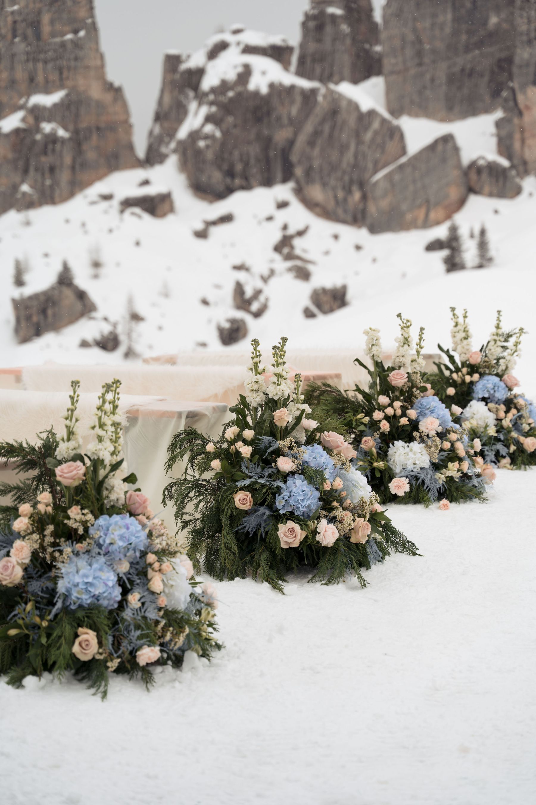 Tracy &amp; Ryan’s Winter Olympic-Inspired Wedding in Cortina d’Ampezzo, Italy photo