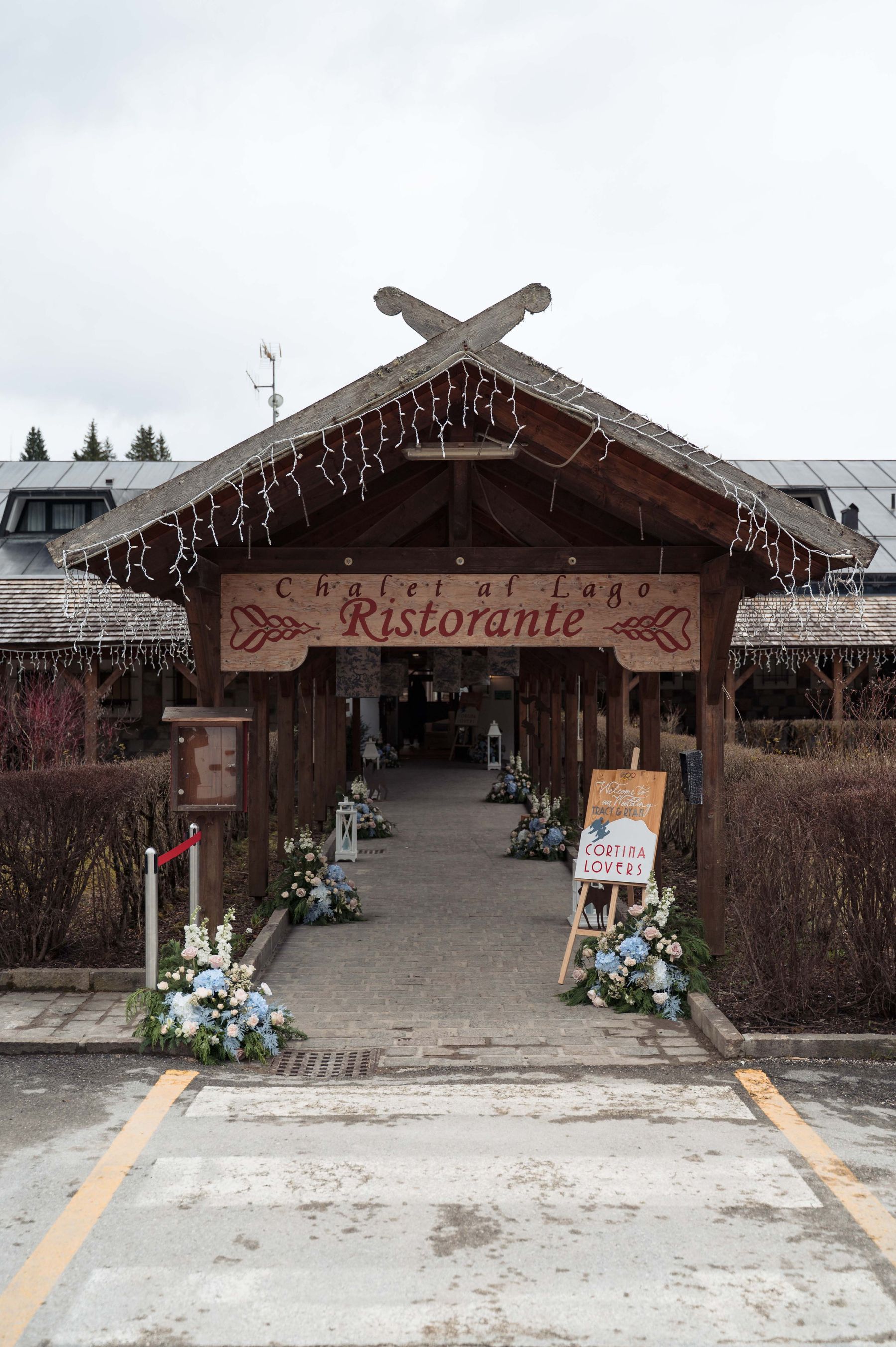 Tracy &amp; Ryan’s Winter Olympic-Inspired Wedding in Cortina d’Ampezzo, Italy photo