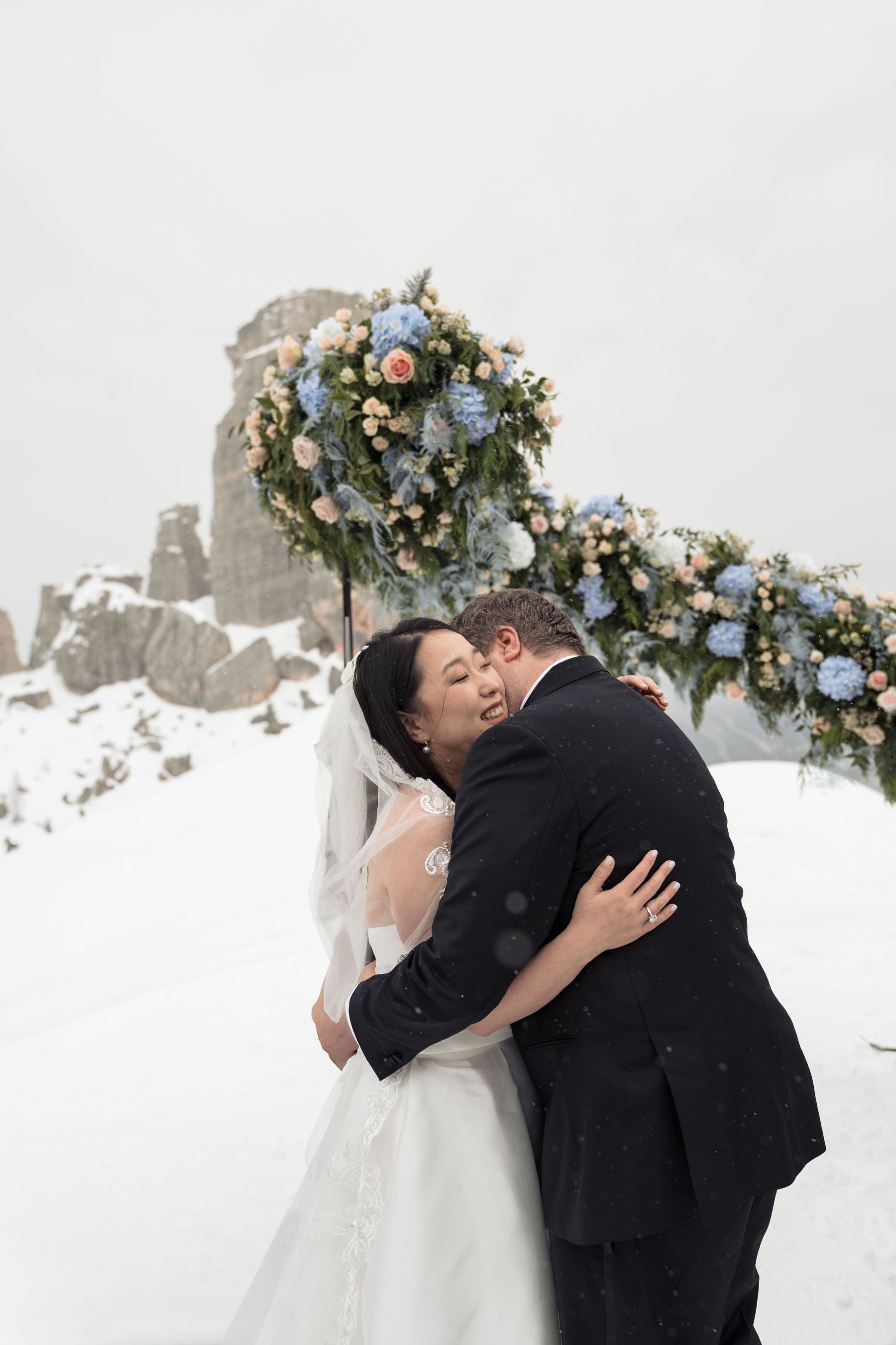 Tracy &amp; Ryan’s Winter Olympic-Inspired Wedding in Cortina d’Ampezzo, Italy photo
