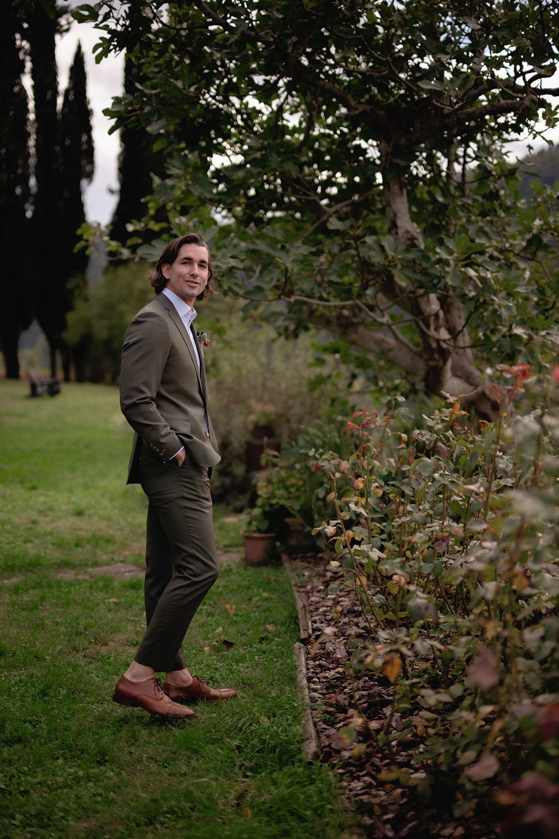 Kelli &amp; Steele's Romantic Tuscan Castle Wedding at Castello del Trebbio photo