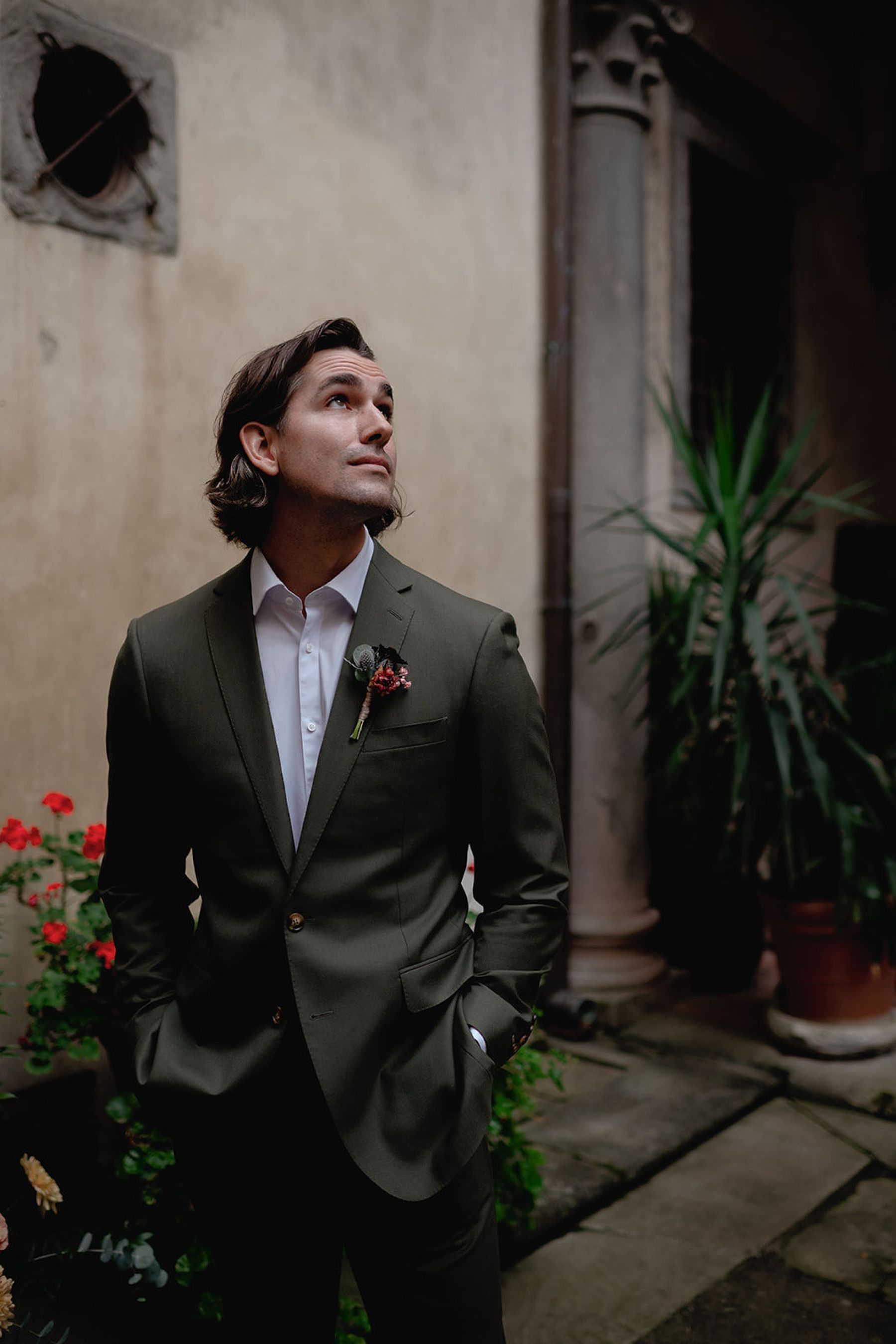 Kelli &amp; Steele's Romantic Tuscan Castle Wedding at Castello del Trebbio photo