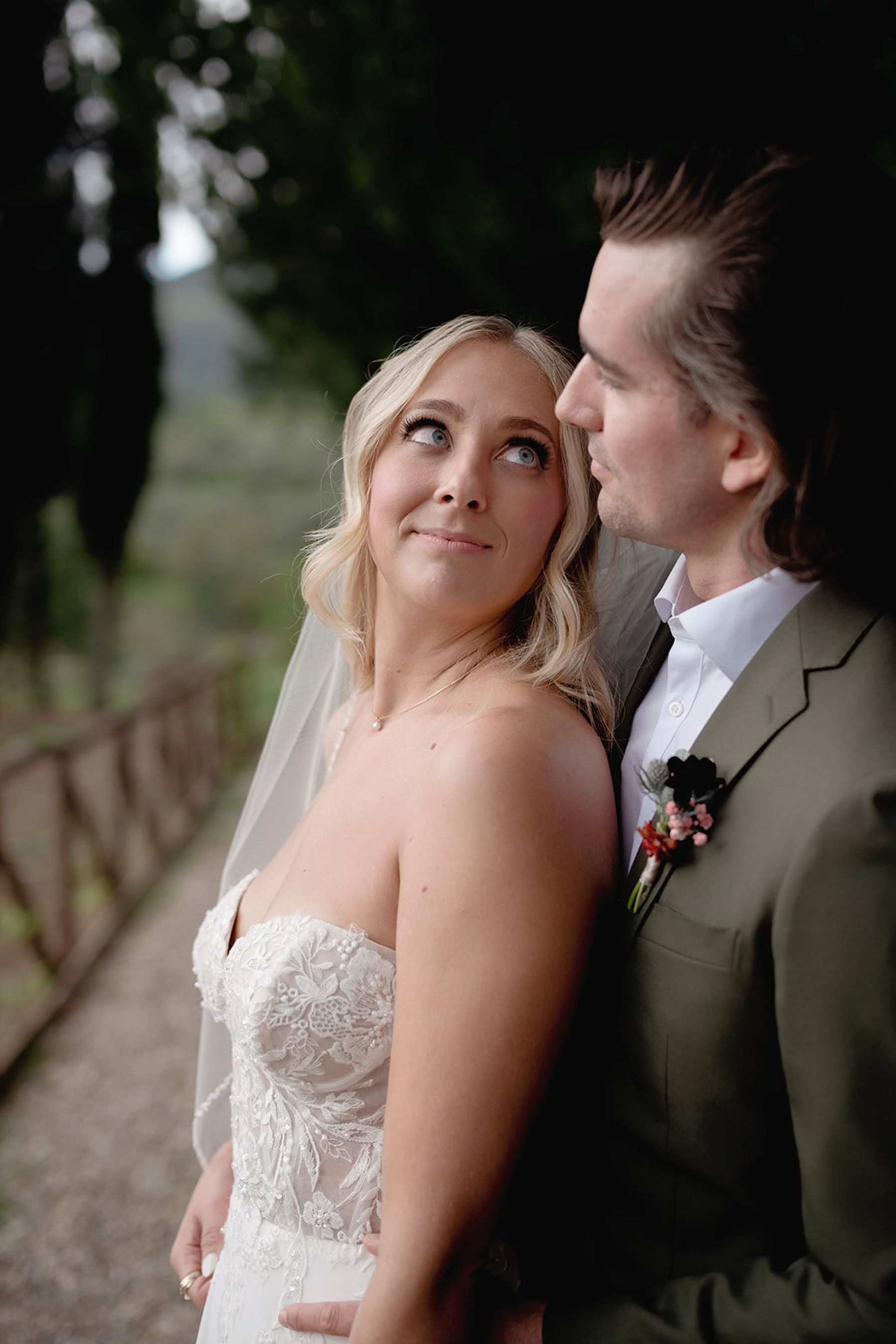Kelli &amp; Steele's Romantic Tuscan Castle Wedding at Castello del Trebbio photo
