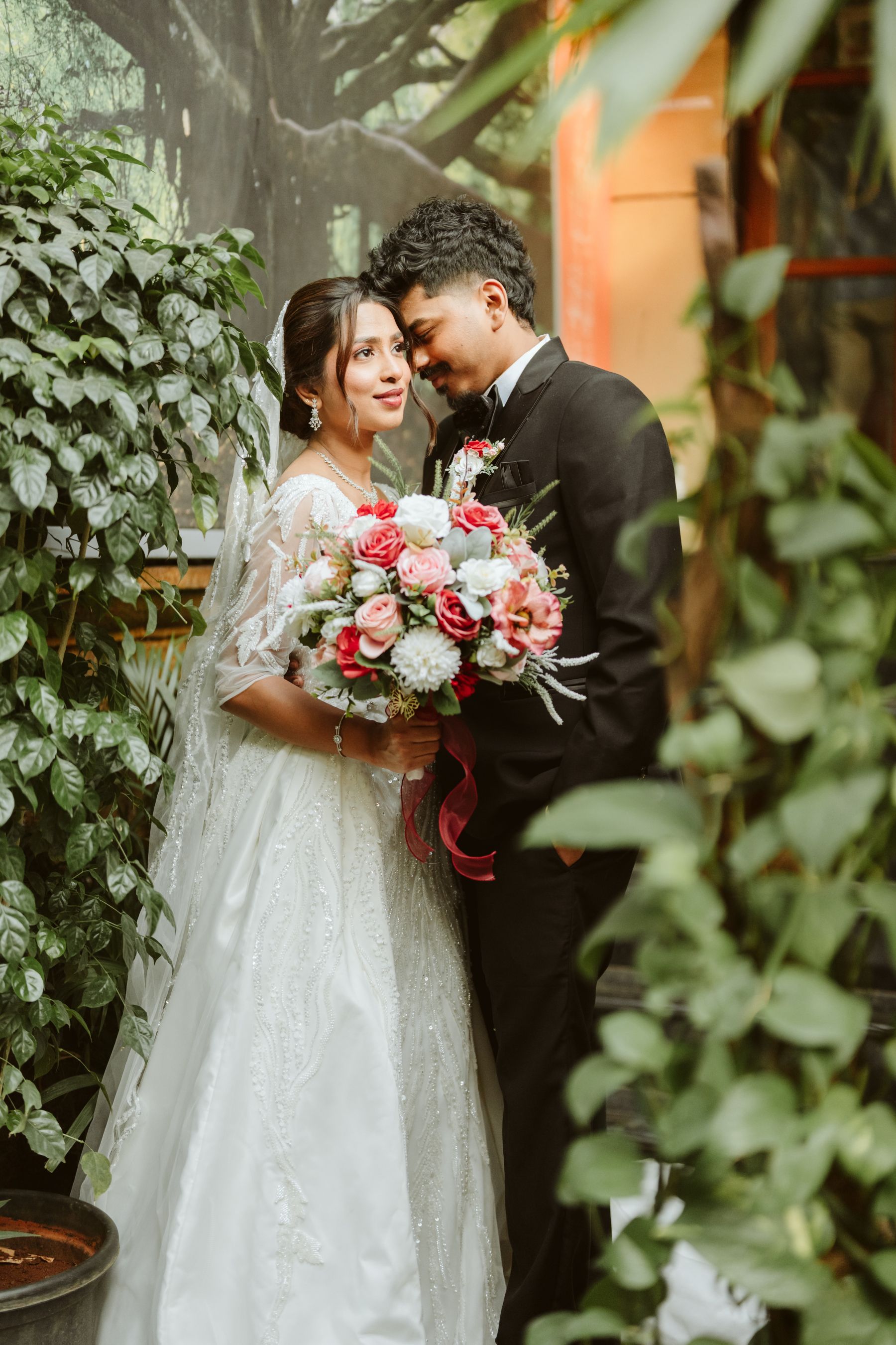 Frenzita and Abner’s Unforgettable Wedding at Holy Family Lawn: Where Friendship Blossomed into Love photo