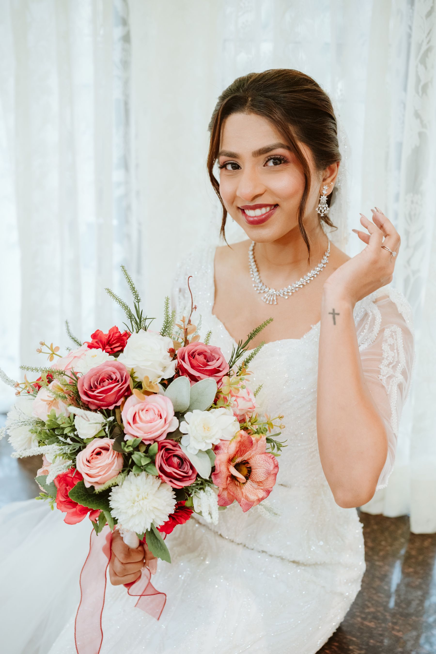 Frenzita and Abner’s Unforgettable Wedding at Holy Family Lawn: Where Friendship Blossomed into Love photo