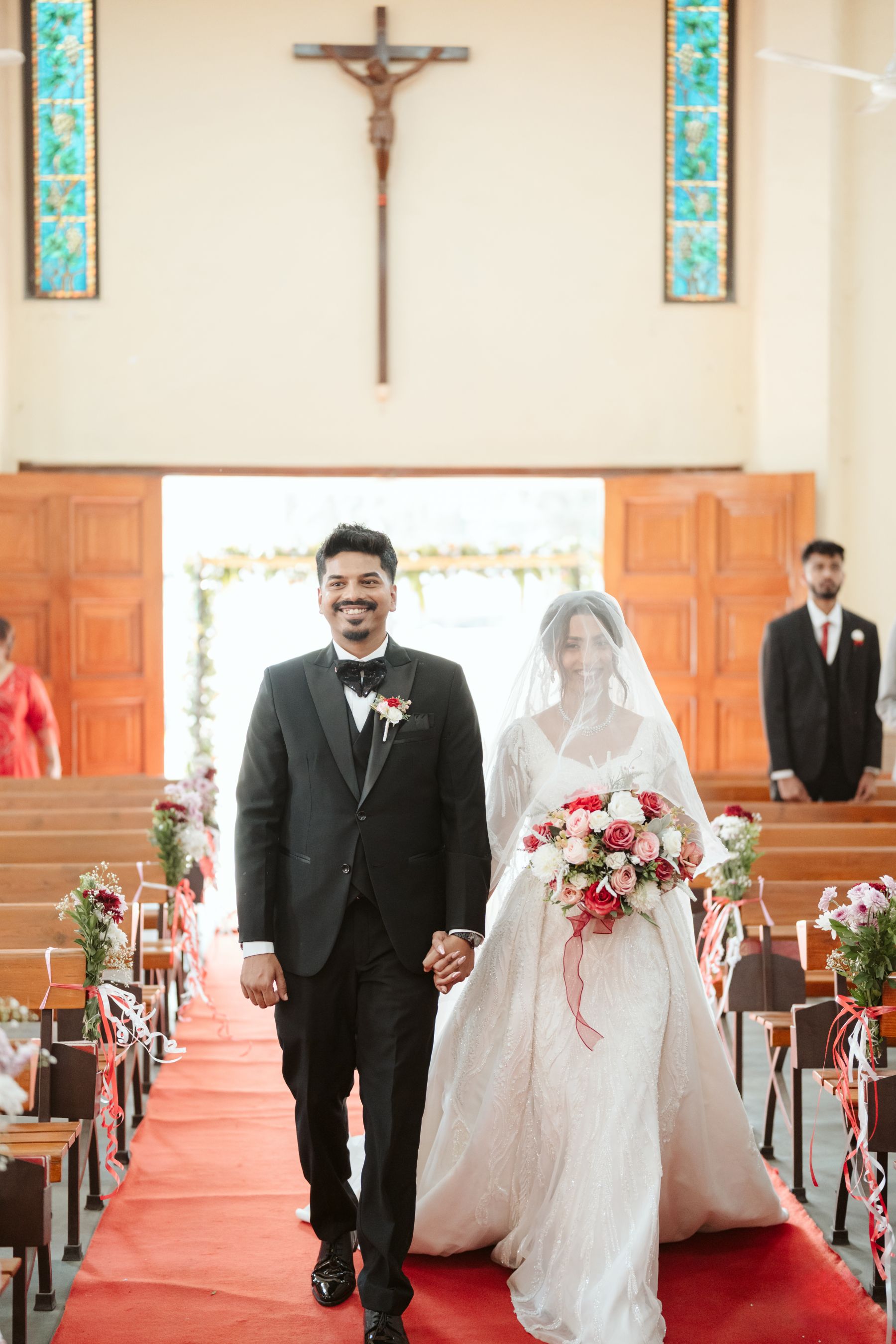 Frenzita and Abner’s Unforgettable Wedding at Holy Family Lawn: Where Friendship Blossomed into Love photo