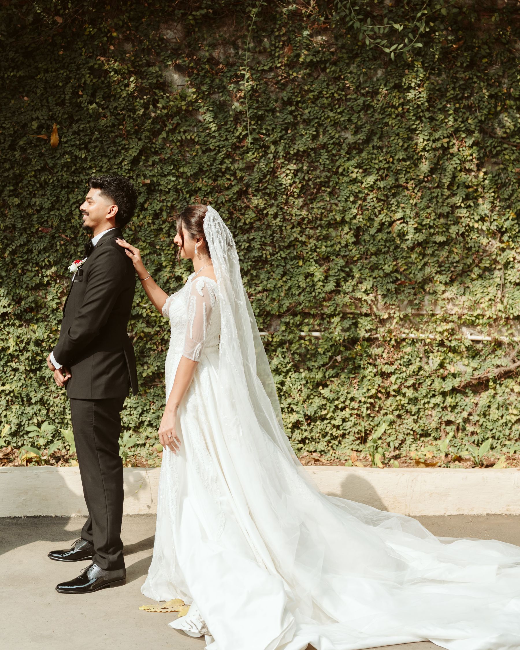 Frenzita and Abner’s Unforgettable Wedding at Holy Family Lawn: Where Friendship Blossomed into Love photo