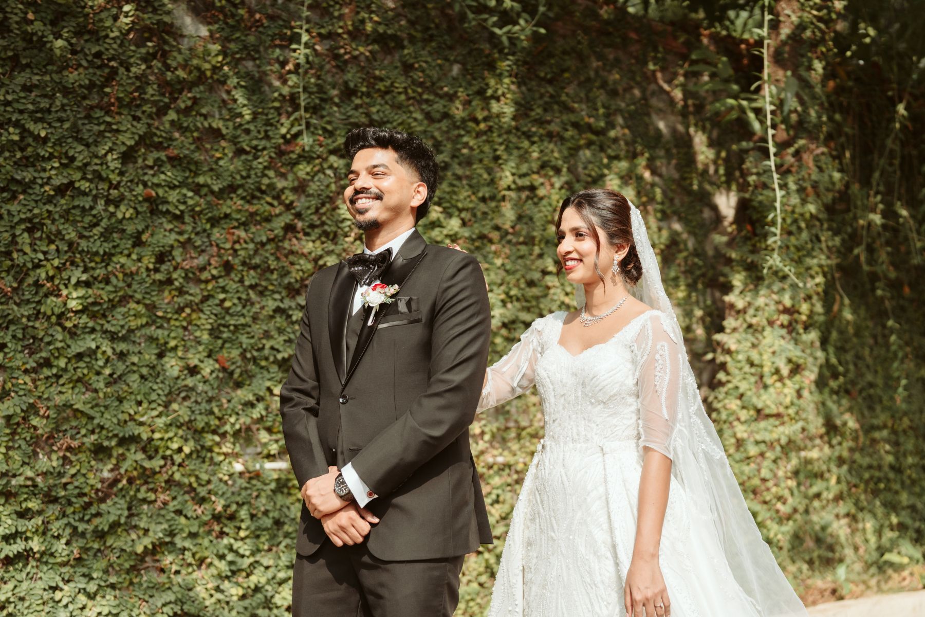 Frenzita and Abner’s Unforgettable Wedding at Holy Family Lawn: Where Friendship Blossomed into Love photo