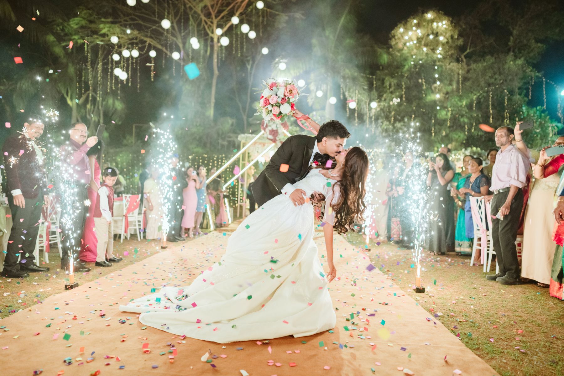 Frenzita and Abner’s Unforgettable Wedding at Holy Family Lawn: Where Friendship Blossomed into Love photo
