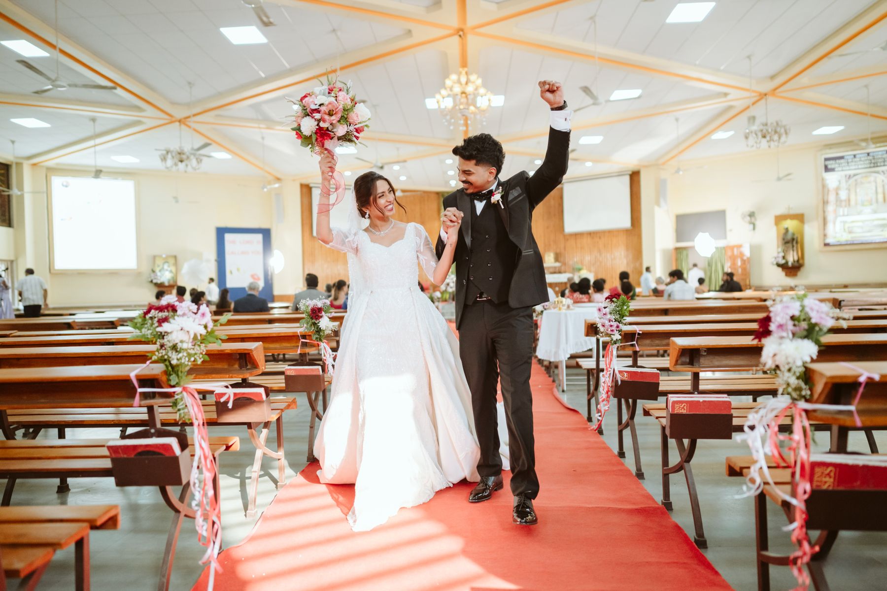 Frenzita and Abner’s Unforgettable Wedding at Holy Family Lawn: Where Friendship Blossomed into Love photo