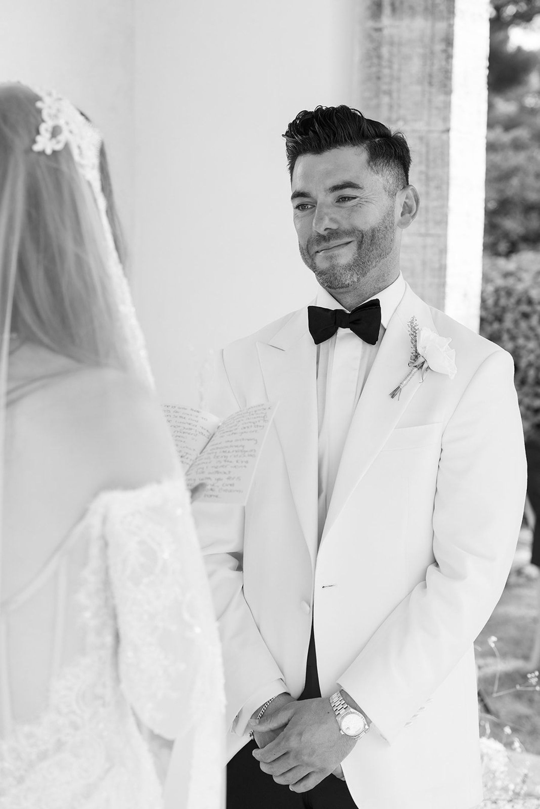 A Decade of Love Celebrated: Emily &amp; Giovanni's Spanish Wedding at Hotel La Gavina photo