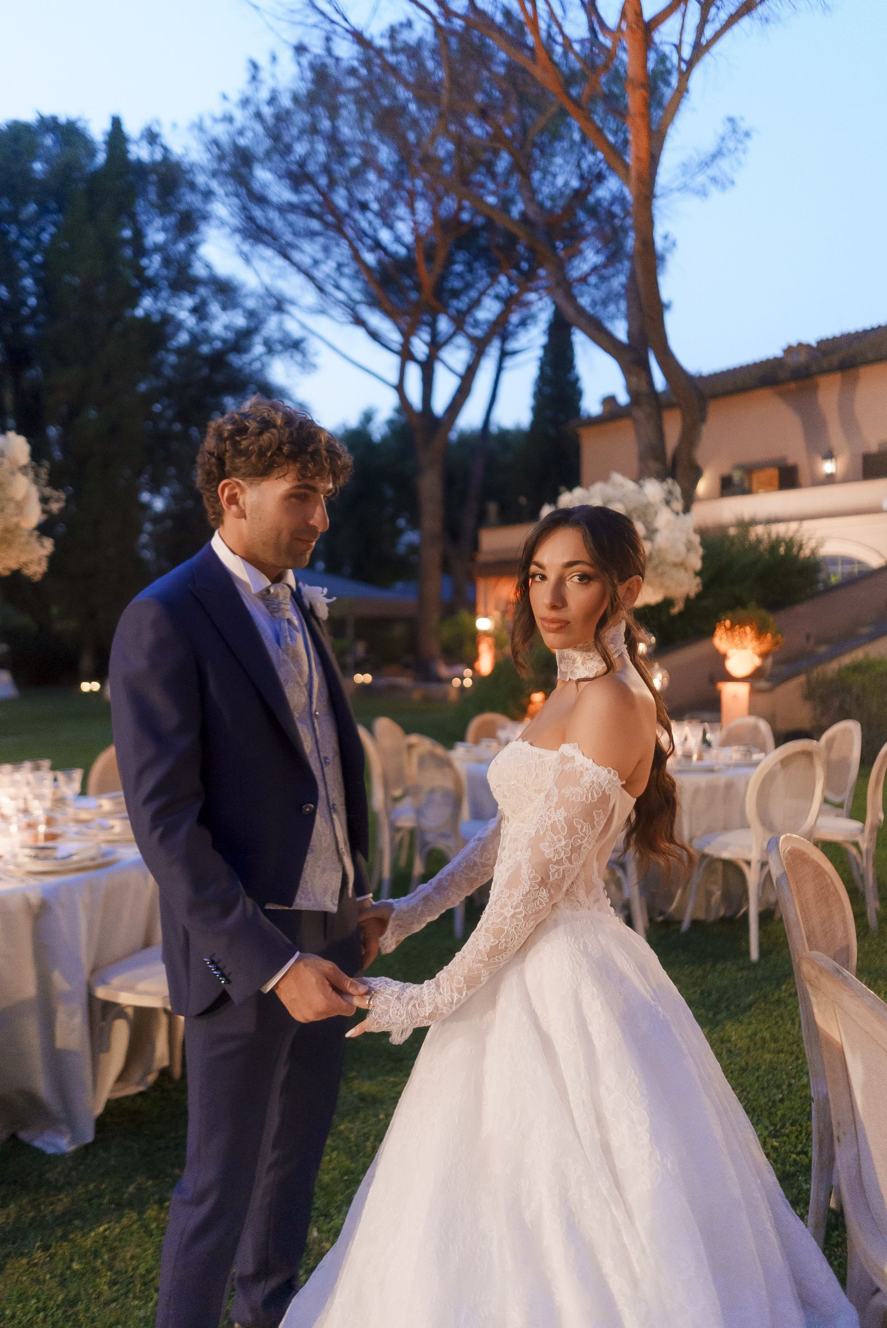 Michelle and Raffaele's Wedding at Relais Appia Antica: A Celebration of Romance and Beauty in Rome photo