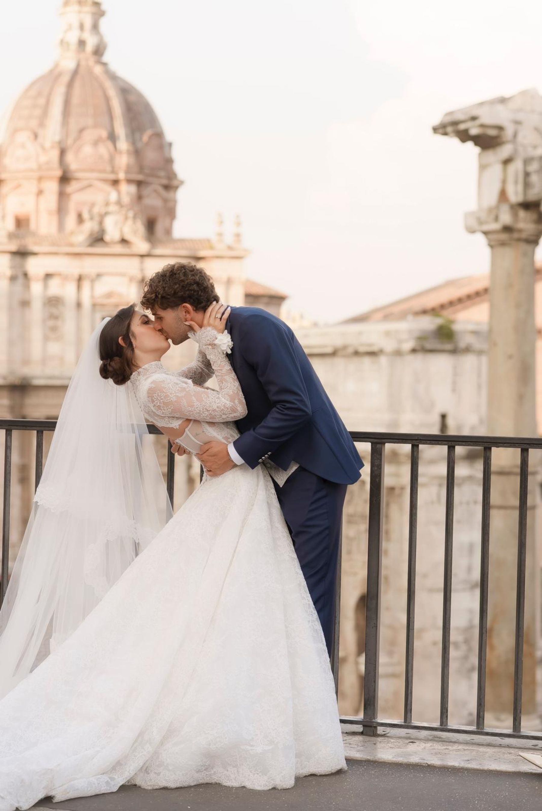 Michelle and Raffaele's Wedding at Relais Appia Antica: A Celebration of Romance and Beauty in Rome photo