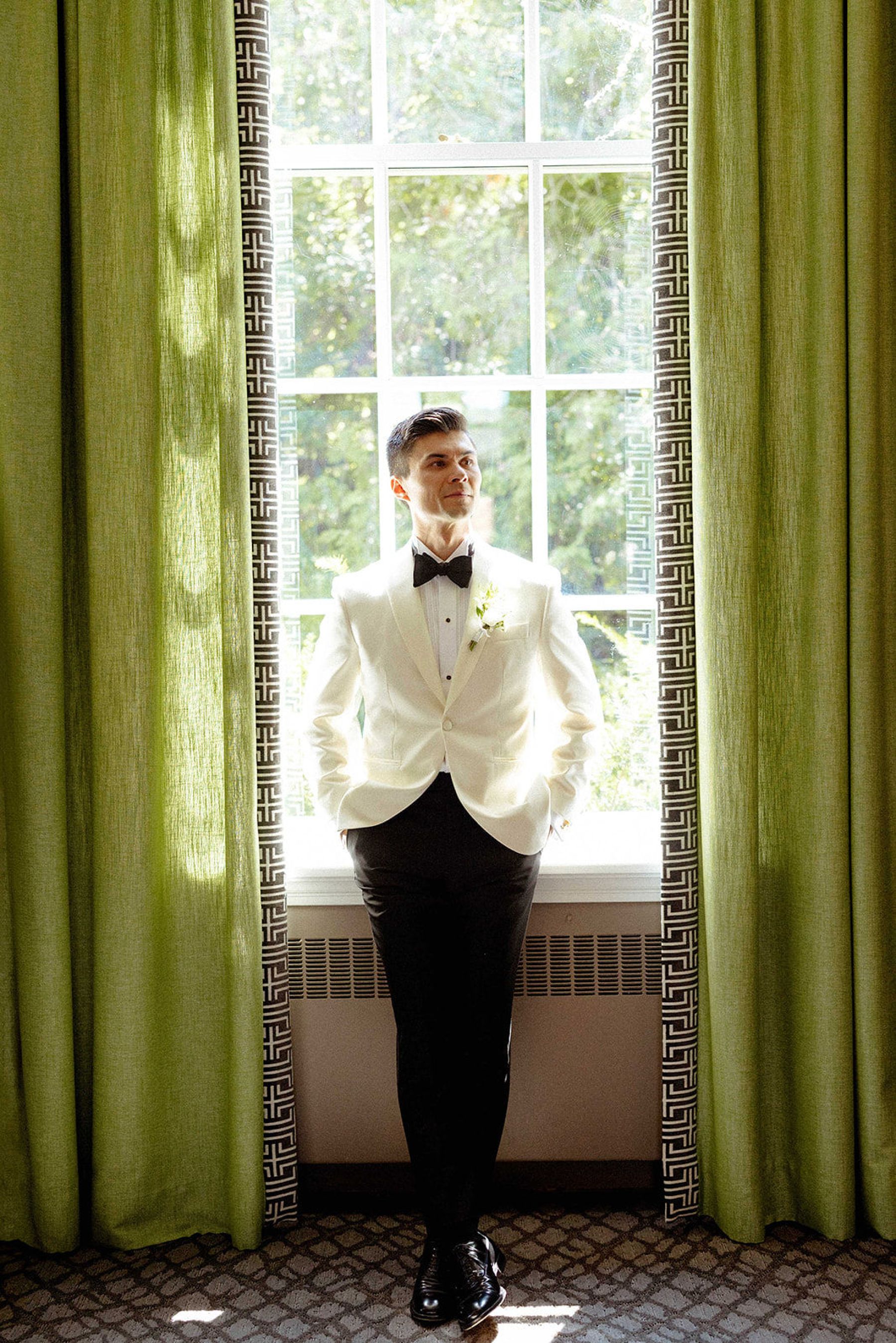 Vibrant Elegance: Marisa &amp; Jason's Fashion-Forward Wedding at The London Hunt &amp; Country Club photo