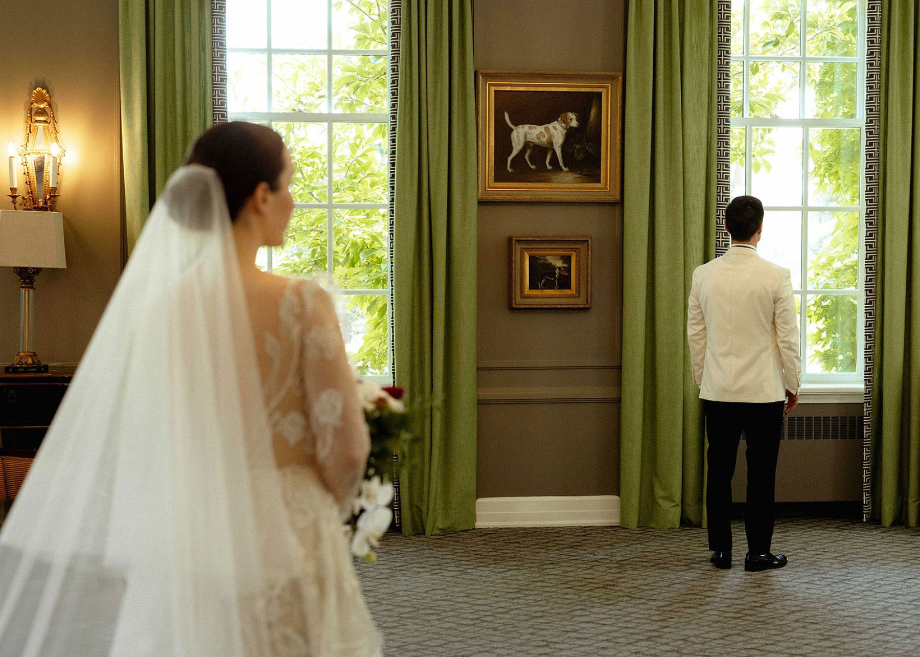 Vibrant Elegance: Marisa &amp; Jason's Fashion-Forward Wedding at The London Hunt &amp; Country Club photo