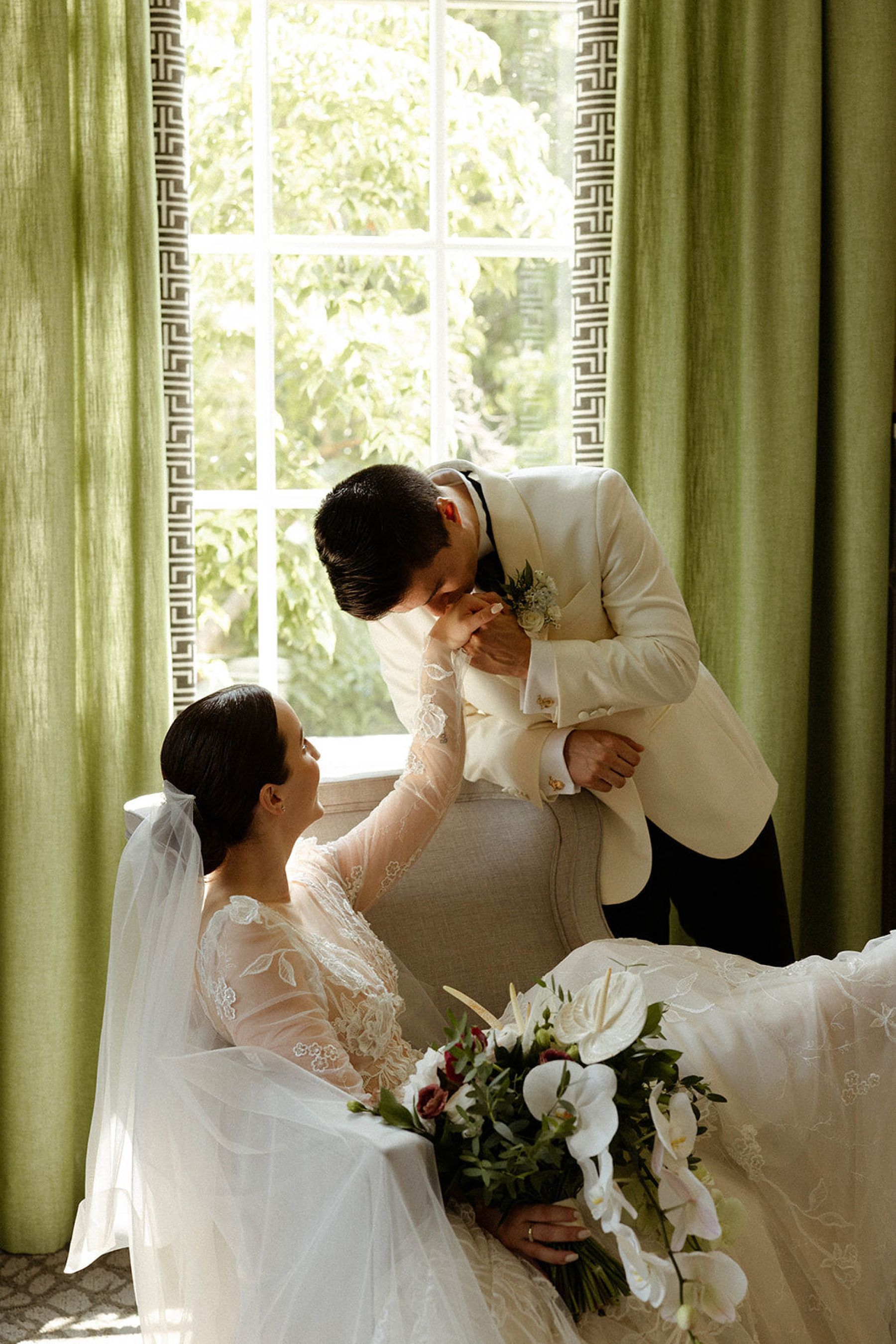 Vibrant Elegance: Marisa &amp; Jason's Fashion-Forward Wedding at The London Hunt &amp; Country Club photo