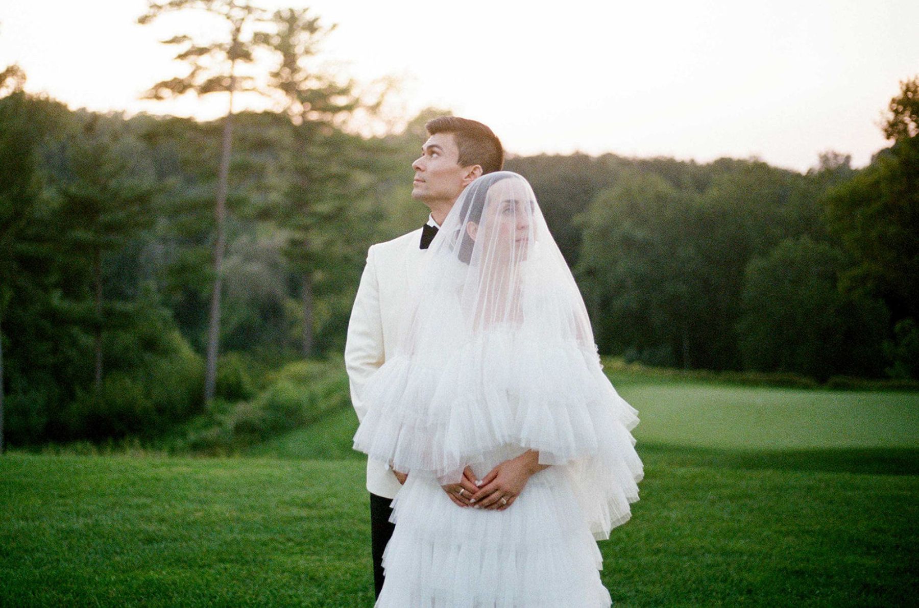 Vibrant Elegance: Marisa &amp; Jason's Fashion-Forward Wedding at The London Hunt &amp; Country Club photo