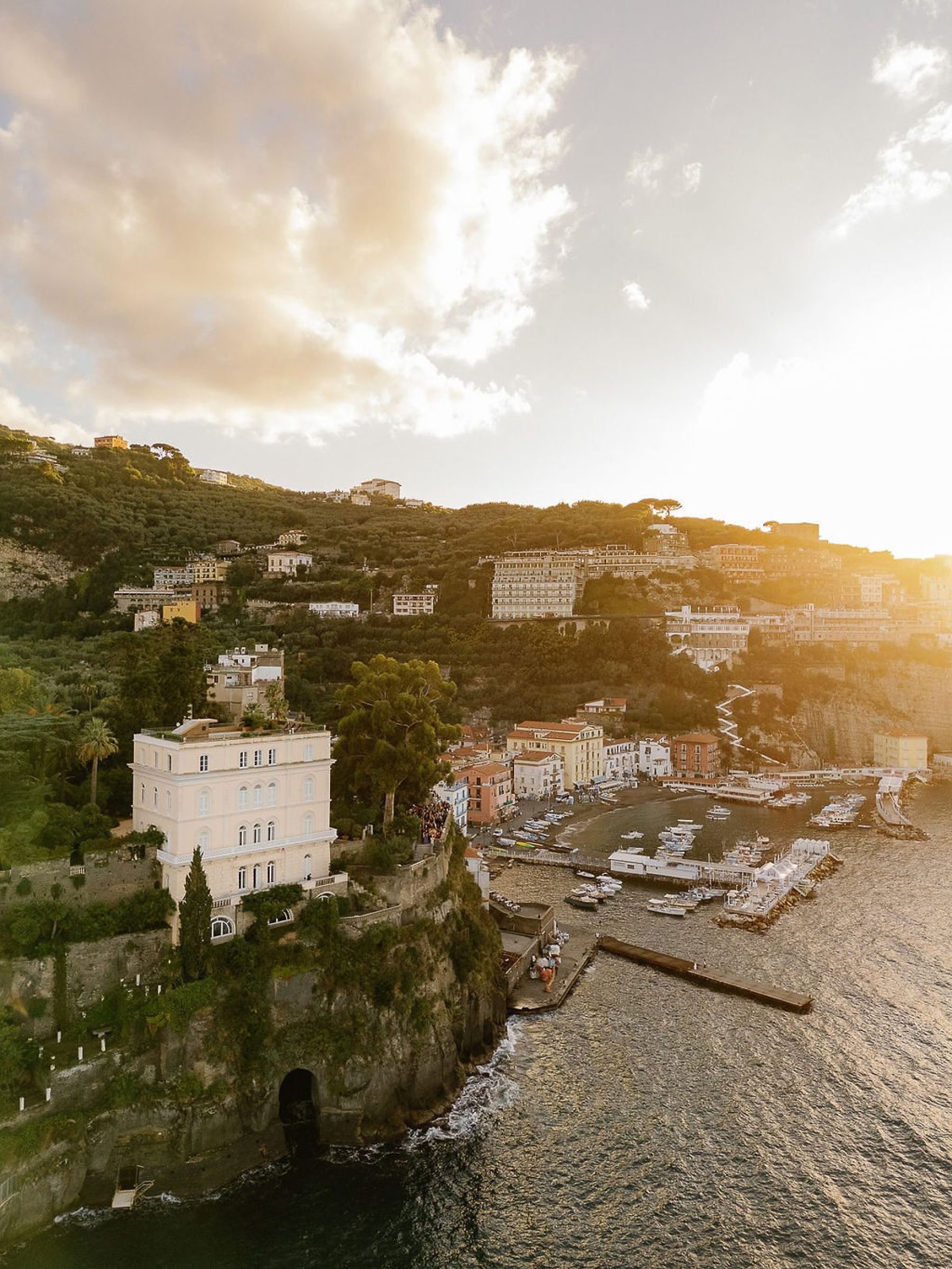When Love Meets the Mediterranean Coastline: Greta &amp; Marc's Wedding at Villa Astor photo