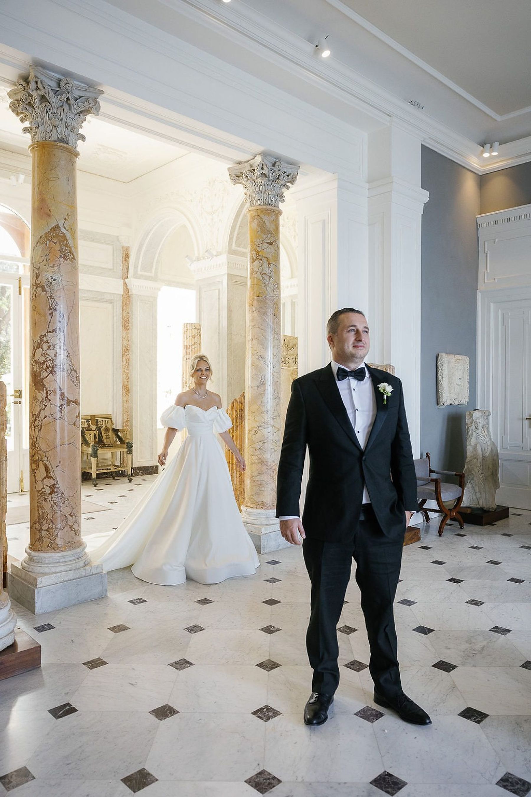 When Love Meets the Mediterranean Coastline: Greta &amp; Marc's Wedding at Villa Astor photo