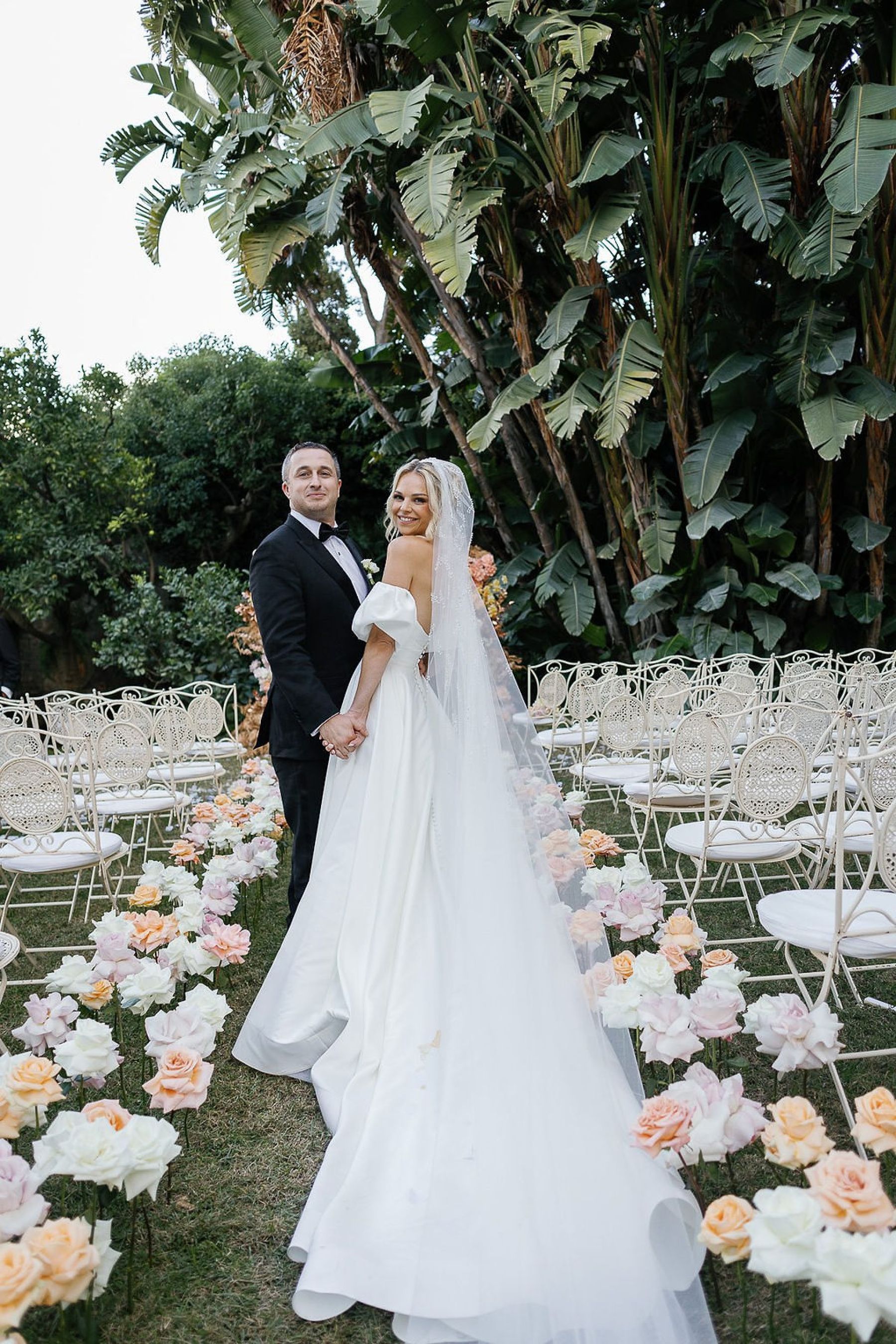 When Love Meets the Mediterranean Coastline: Greta &amp; Marc's Wedding at Villa Astor photo