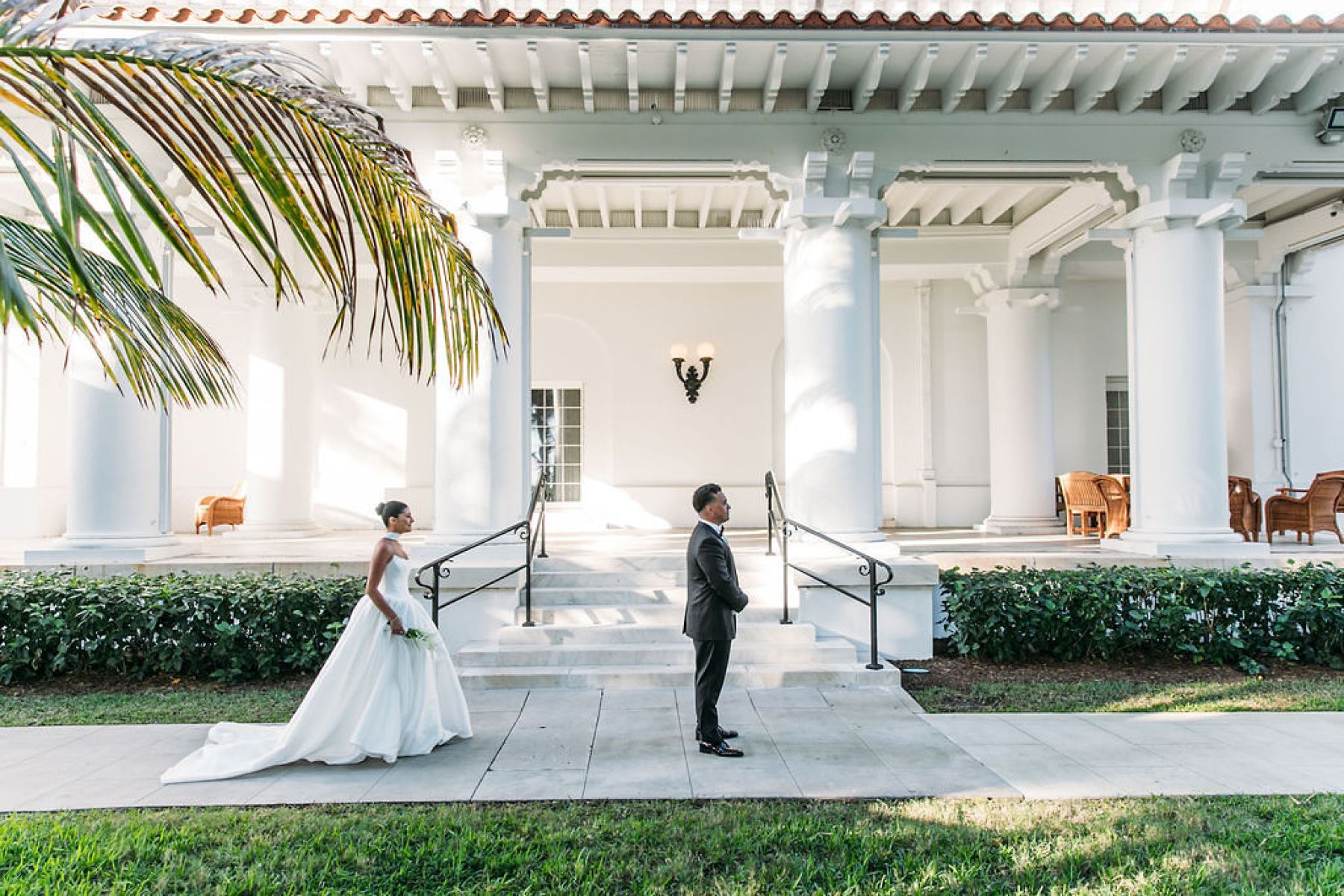 Dana &amp; Joey's Timeless Palm Beach Wedding at The Flagler Museum photo