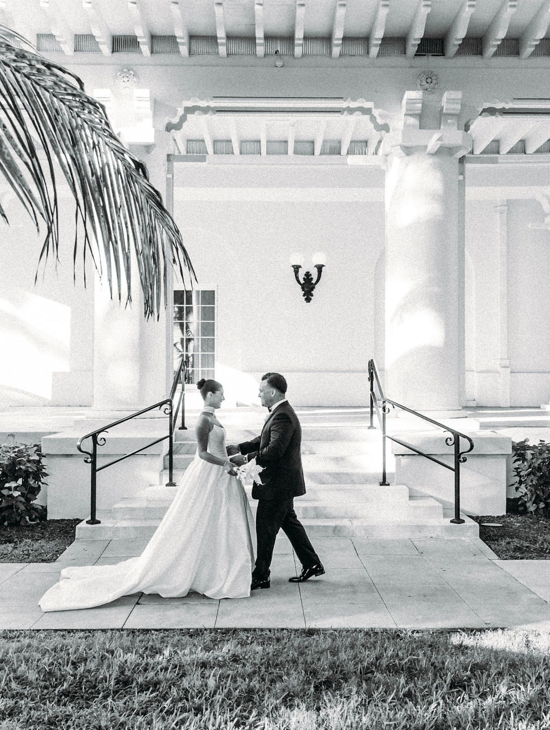 Dana &amp; Joey's Timeless Palm Beach Wedding at The Flagler Museum photo