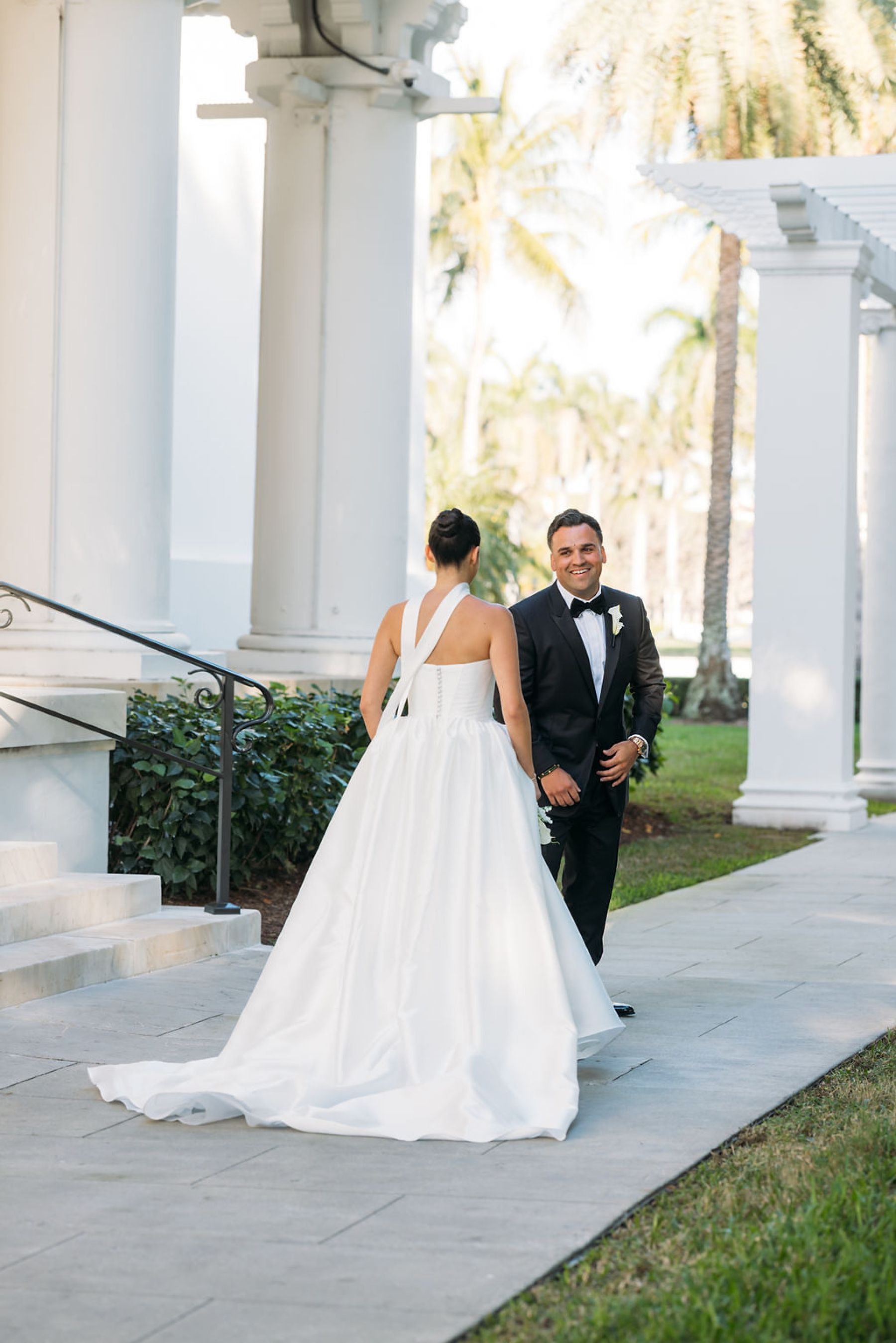 Dana &amp; Joey's Timeless Palm Beach Wedding at The Flagler Museum photo