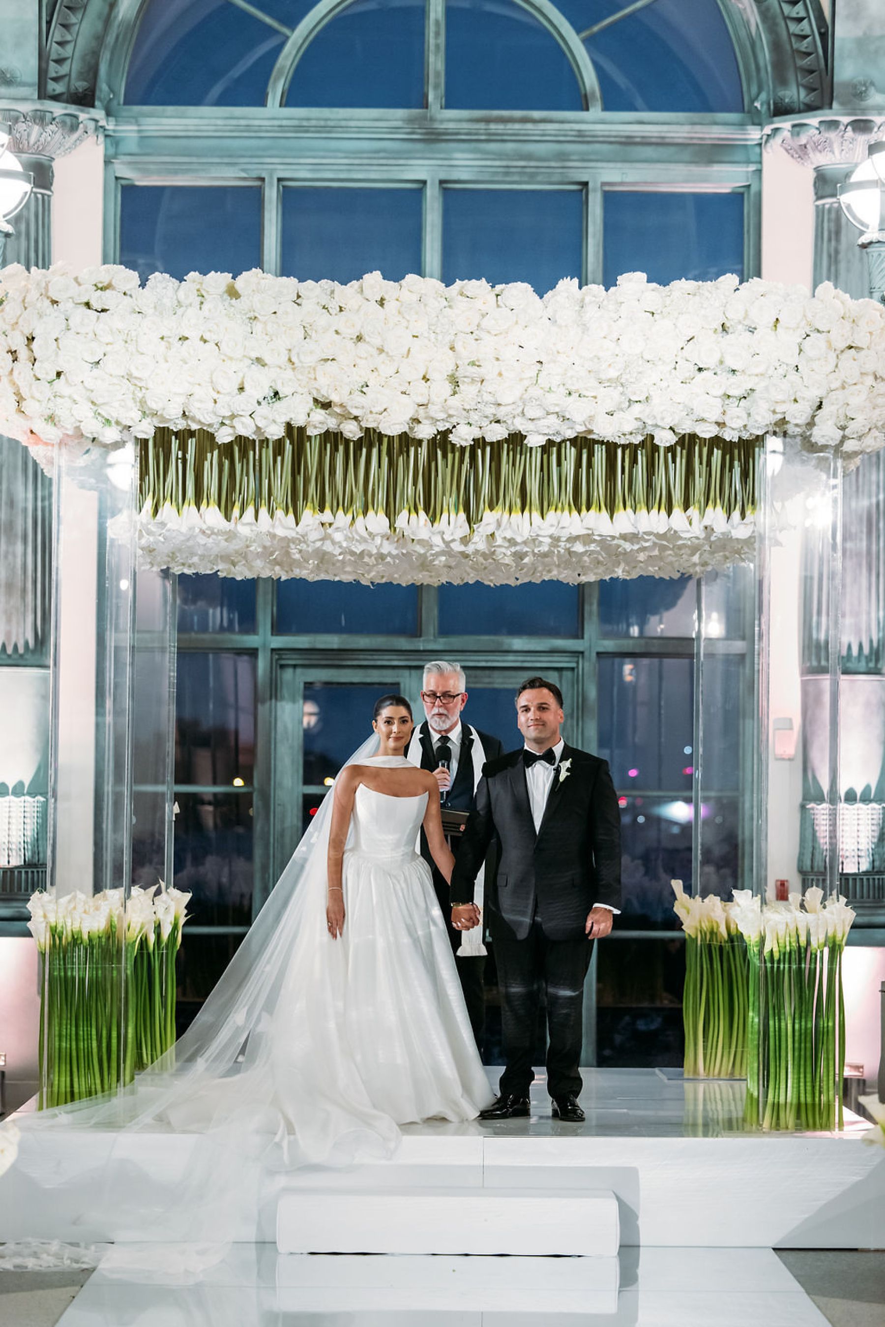 Dana &amp; Joey's Timeless Palm Beach Wedding at The Flagler Museum photo