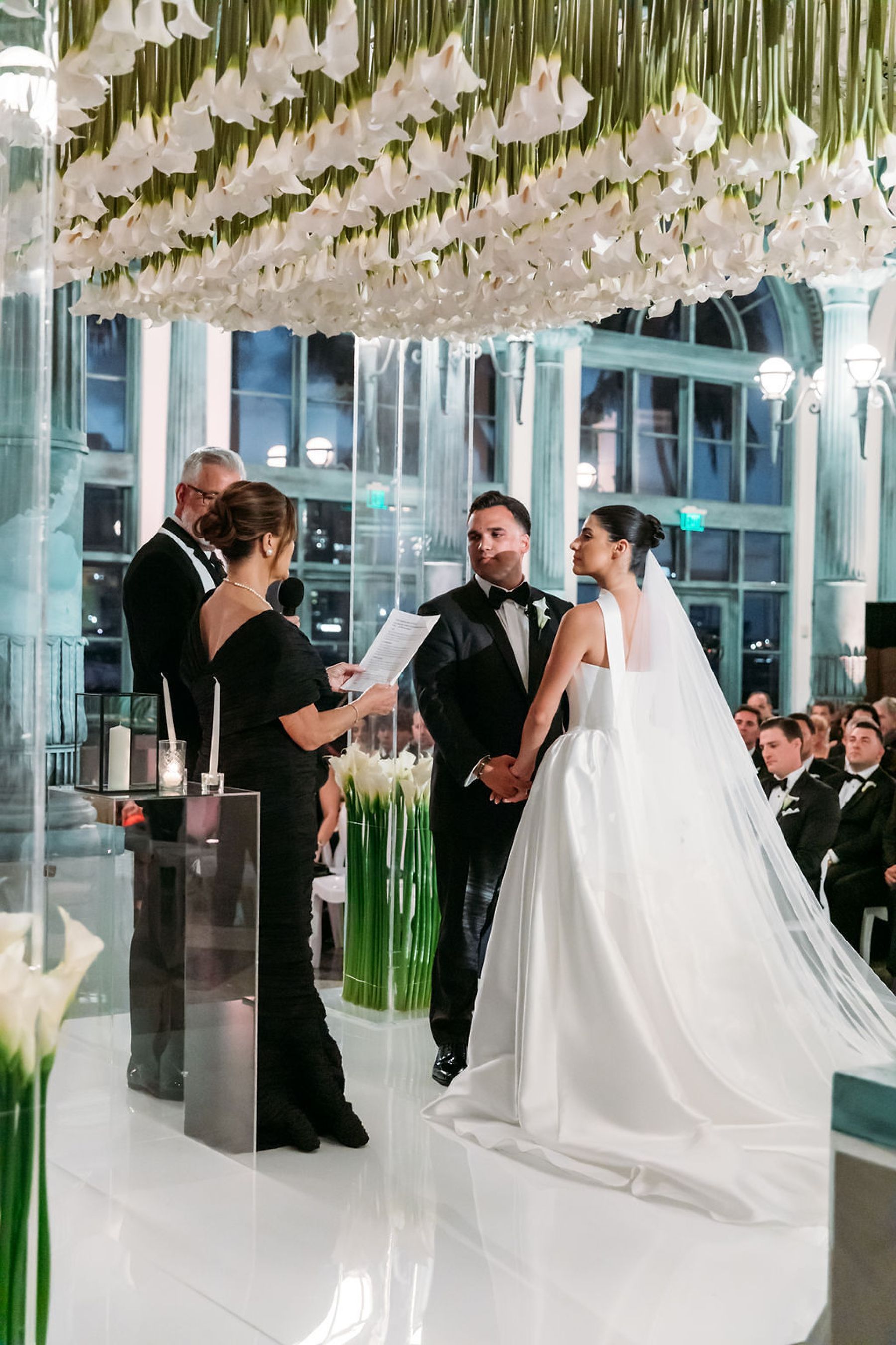 Dana &amp; Joey's Timeless Palm Beach Wedding at The Flagler Museum photo