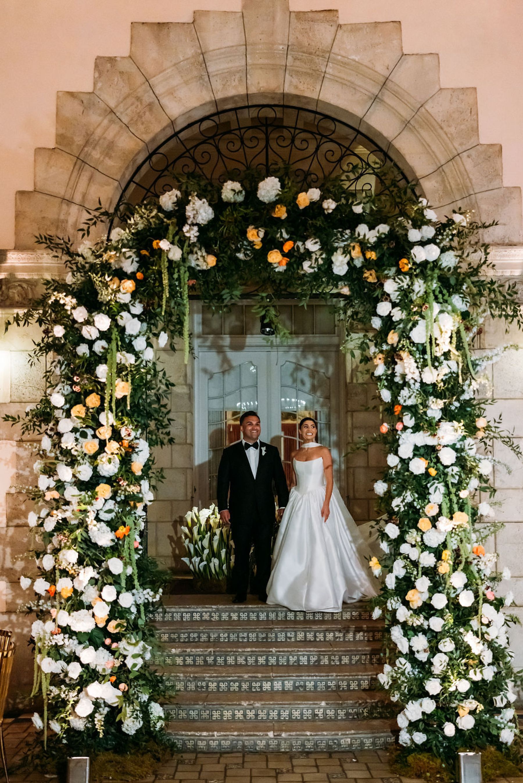 Dana &amp; Joey's Timeless Palm Beach Wedding at The Flagler Museum photo