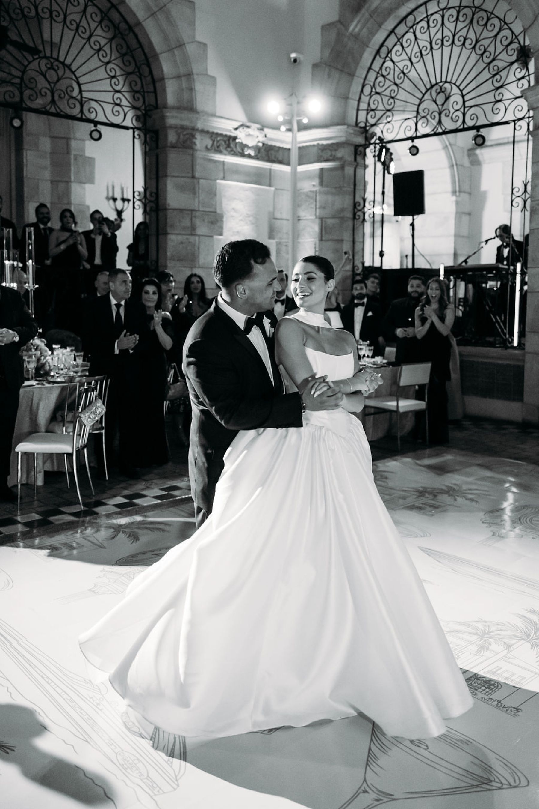 Dana &amp; Joey's Timeless Palm Beach Wedding at The Flagler Museum photo