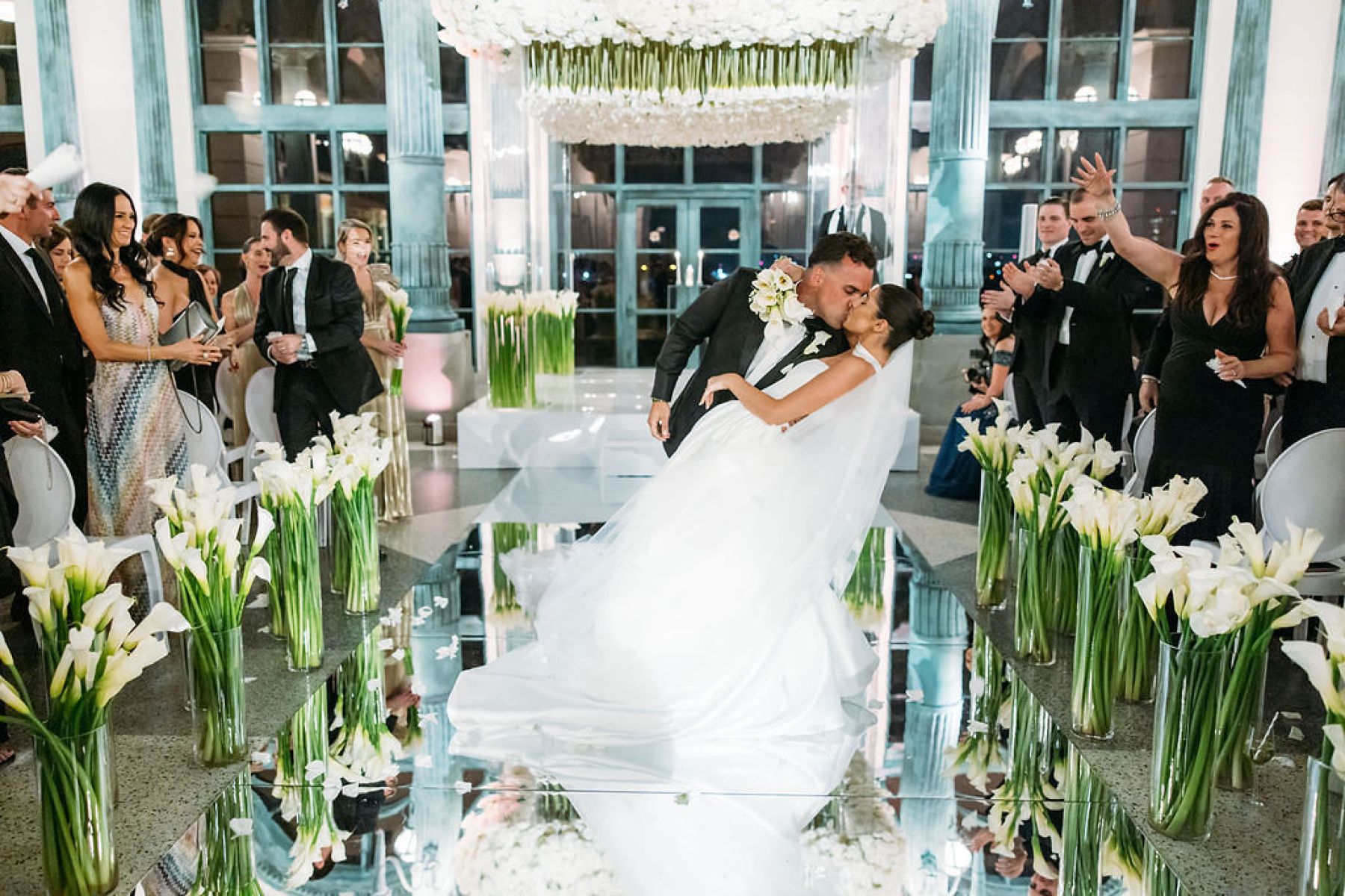 Dana &amp; Joey's Timeless Palm Beach Wedding at The Flagler Museum photo