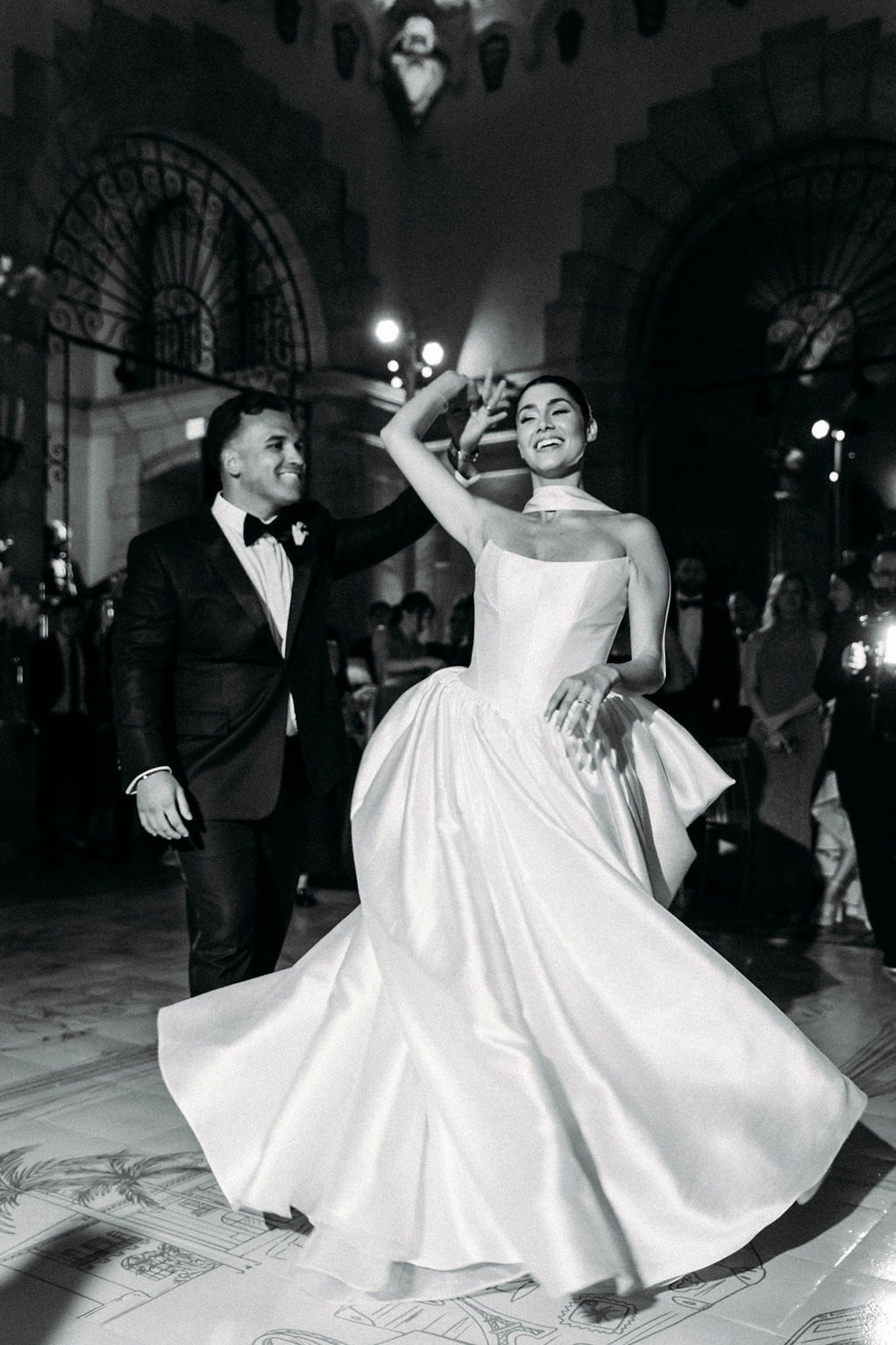 Dana &amp; Joey's Timeless Palm Beach Wedding at The Flagler Museum photo