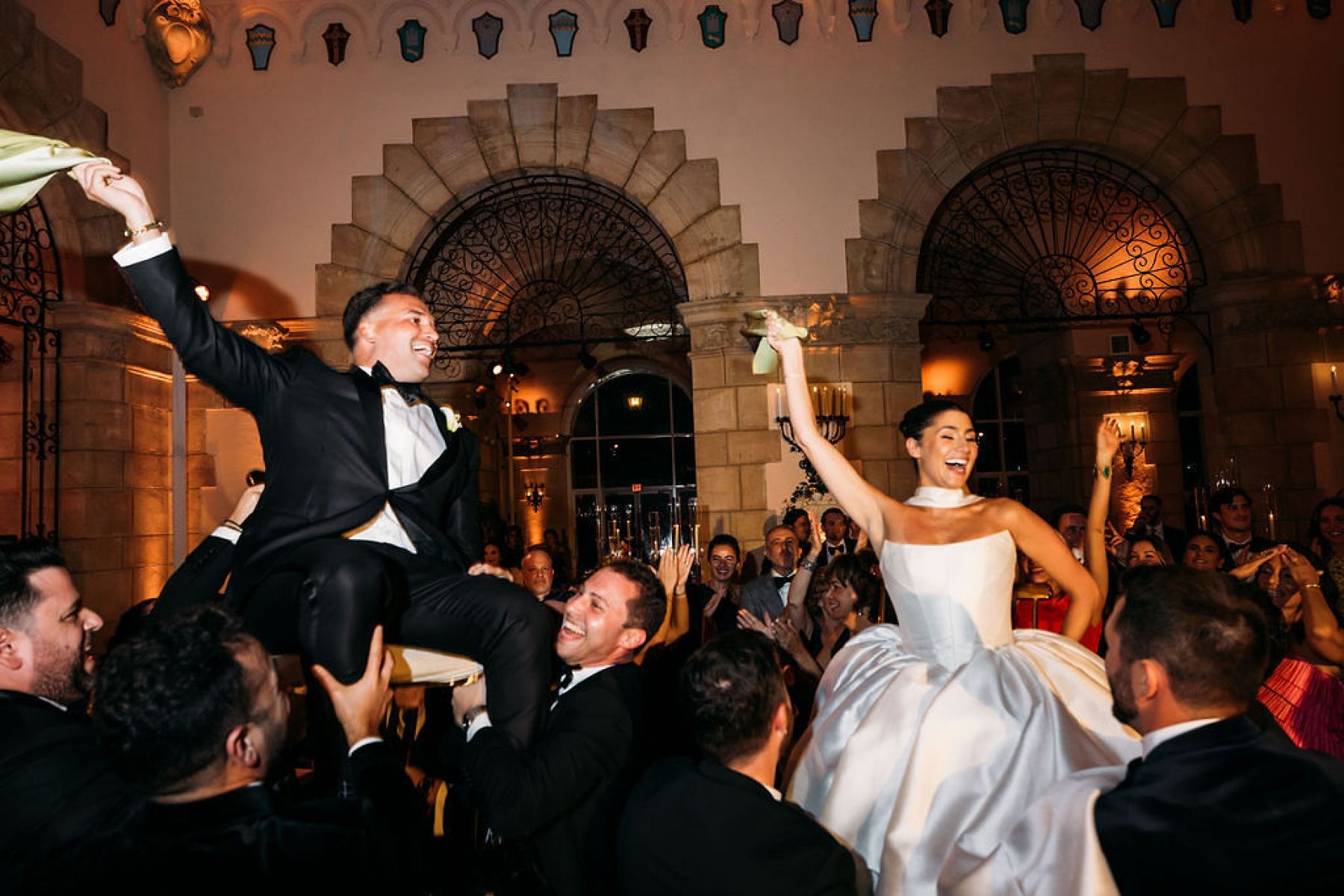 Dana &amp; Joey's Timeless Palm Beach Wedding at The Flagler Museum photo