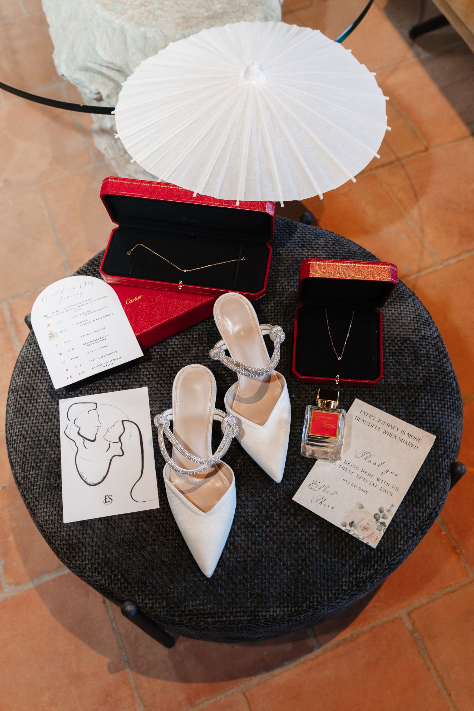 Love Among the Hills: Elléa &amp; Shiro’s Enchanting Wedding at Castello Di Rocca photo