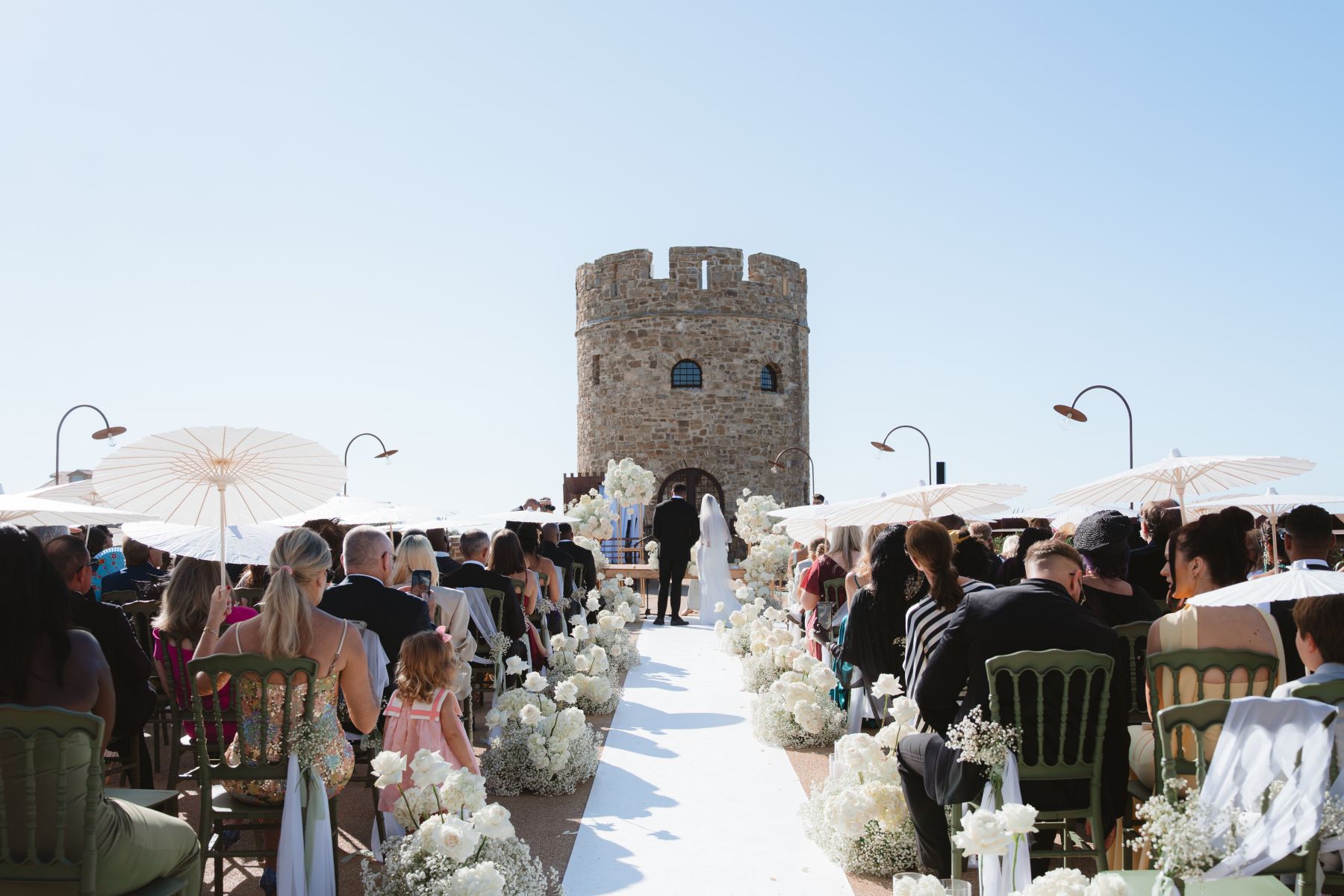 Love Among the Hills: Elléa &amp; Shiro’s Enchanting Wedding at Castello Di Rocca photo