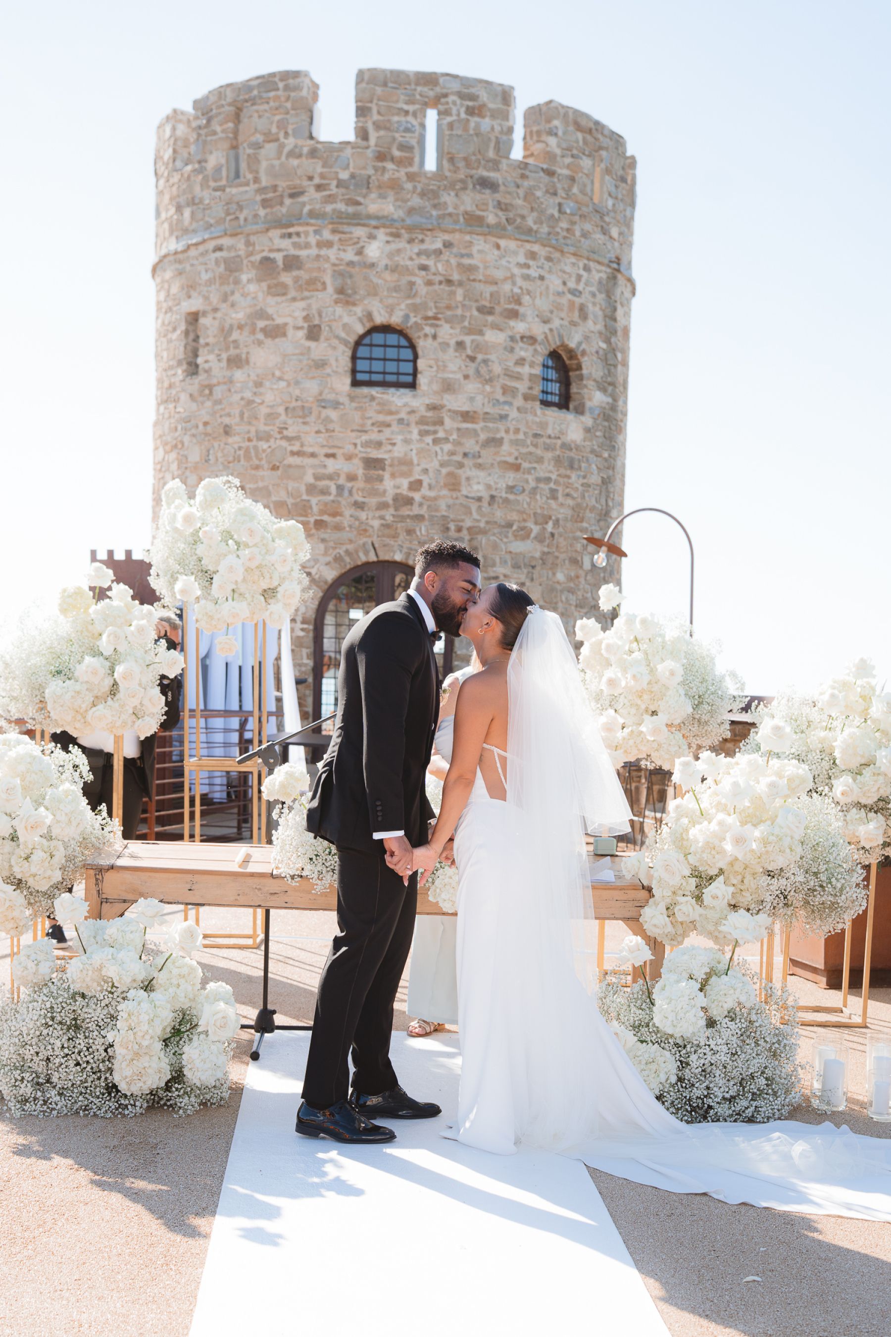 Love Among the Hills: Elléa &amp; Shiro’s Enchanting Wedding at Castello Di Rocca photo