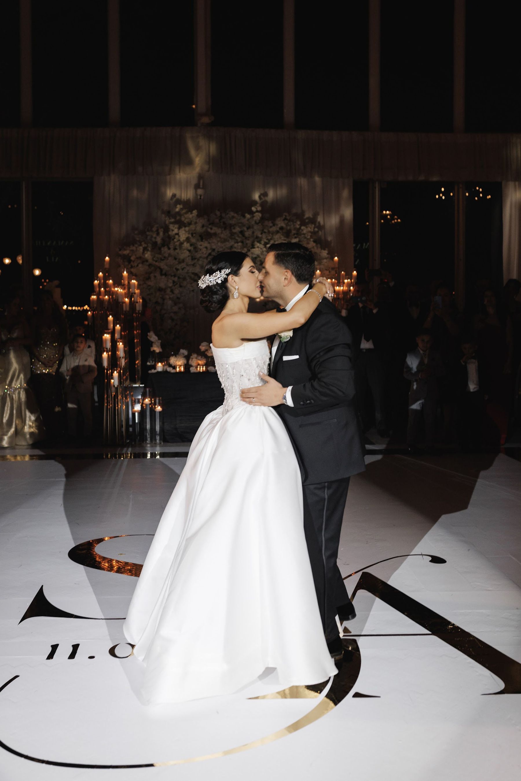 A Love Story Written in Candlelight: Samantha &amp; Ali's Staten Island Wedding at Angelina's Ristorante photo