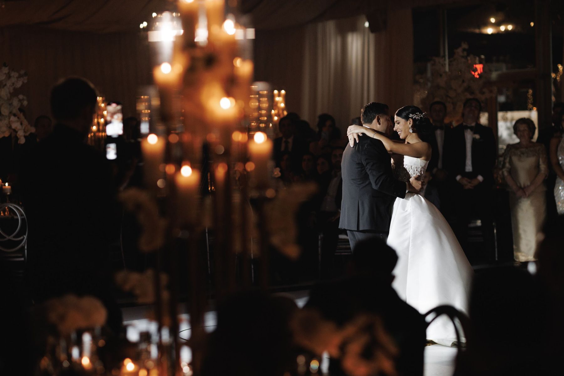 A Love Story Written in Candlelight: Samantha &amp; Ali's Staten Island Wedding at Angelina's Ristorante photo